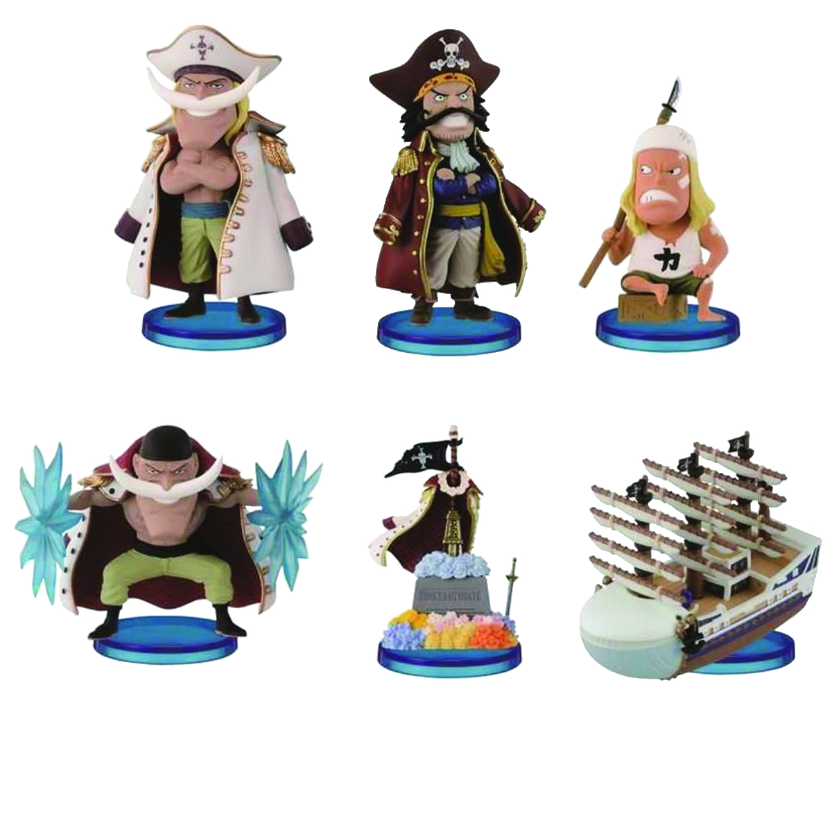 OCT148373 - ONE PIECE WCF HISTORY OF SHIROHIGE FIG ASST - Previews