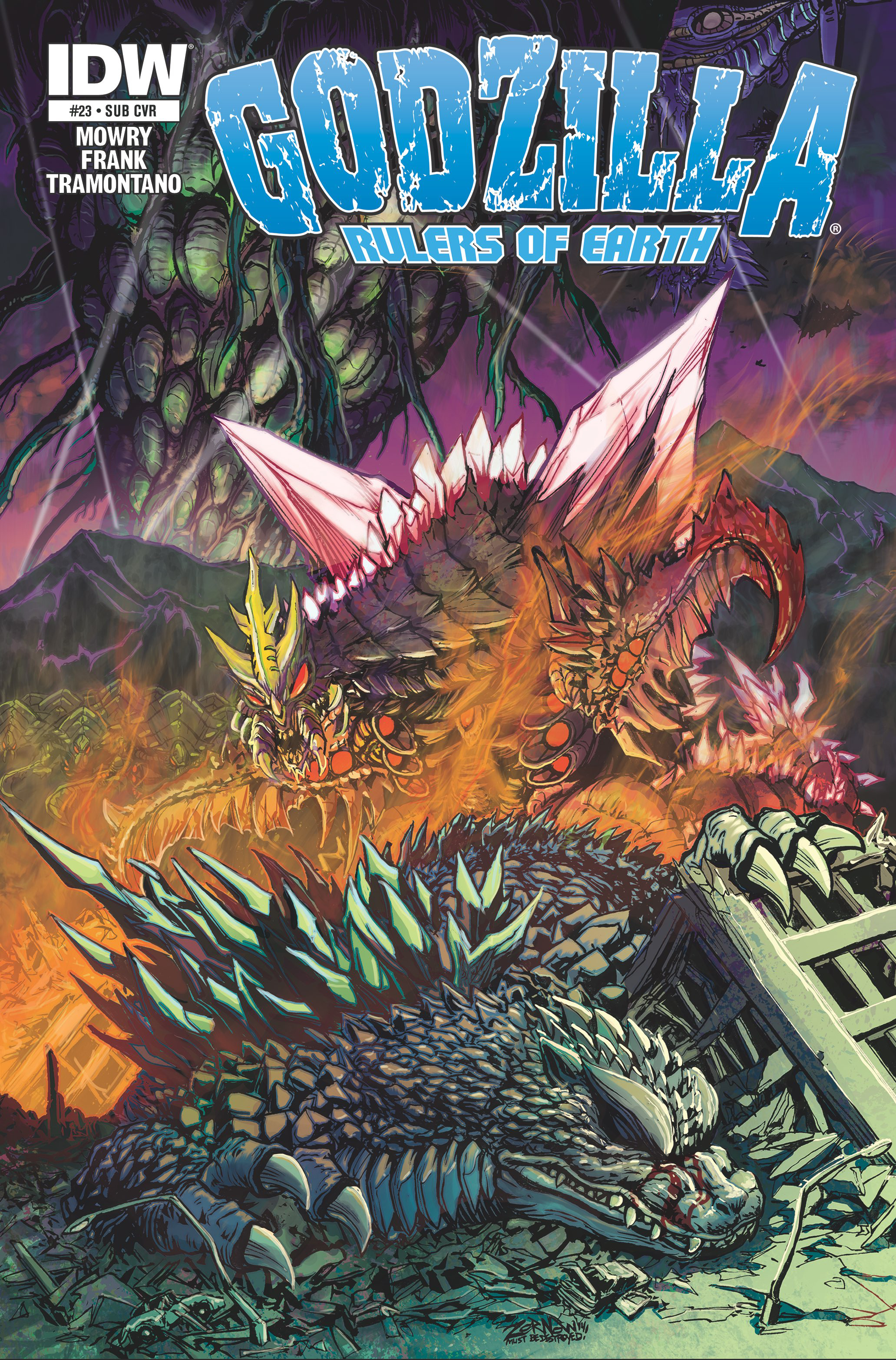 JUN130358 - GODZILLA RULERS OF THE EARTH #3 - Previews World