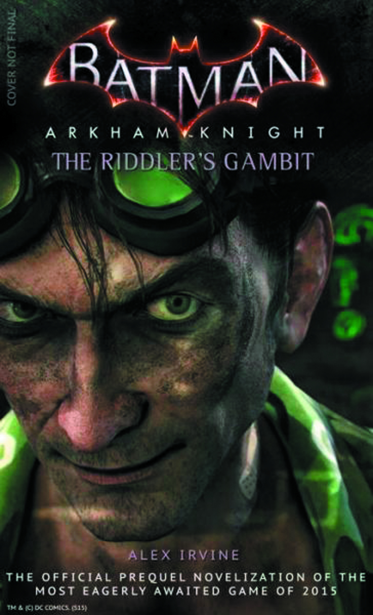 APR151909 - BATMAN ARKHAM KNIGHT RIDDLERS GAMBIT MMPB - Previews World