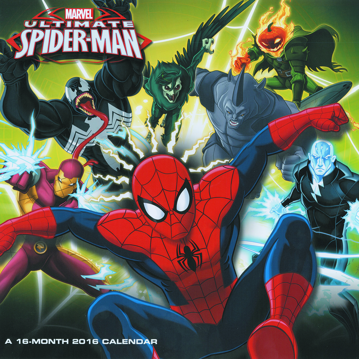 APR151965 - ULTIMATE SPIDER-MAN 16 MONTH 2016 WALL CAL - Previews World