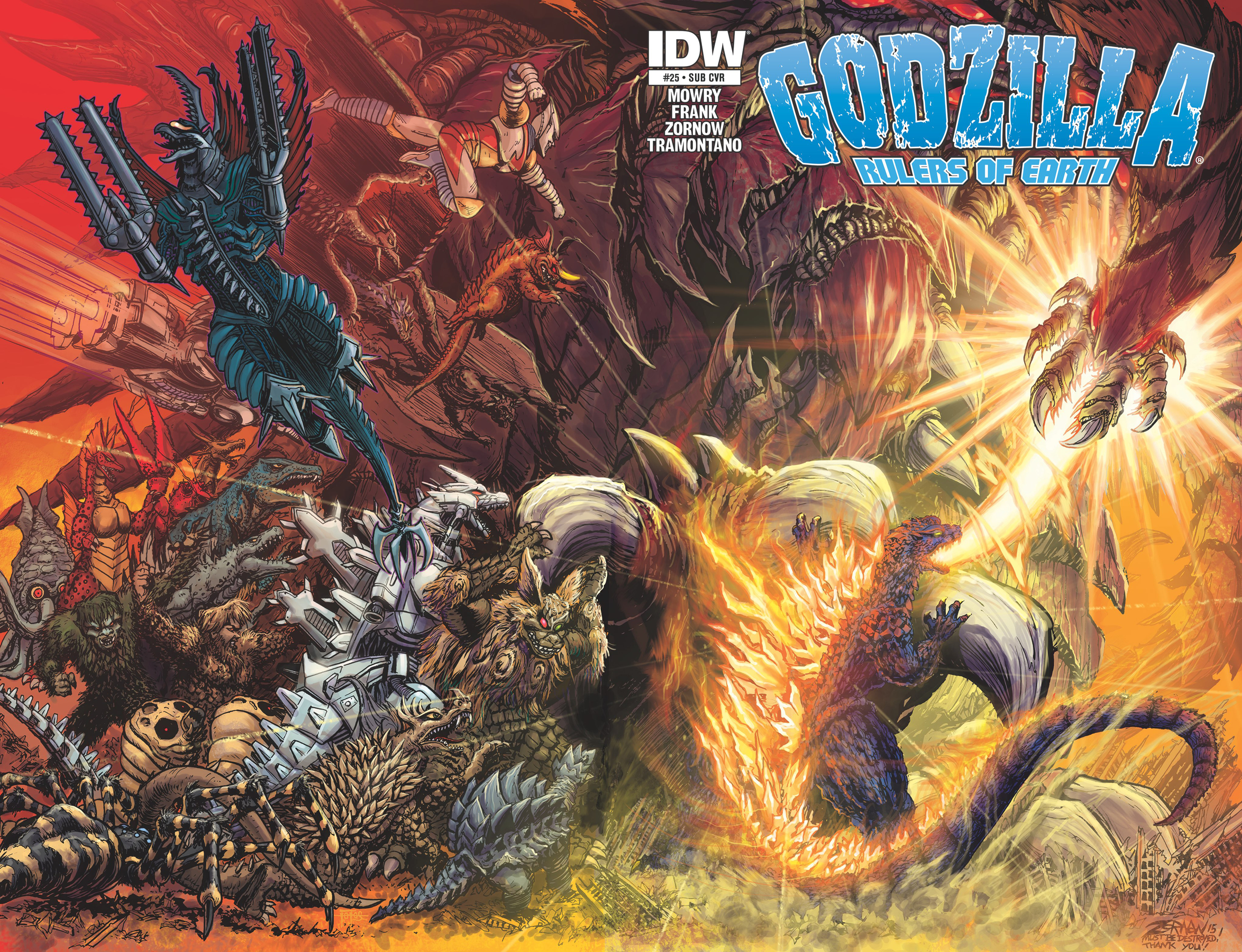 JUL130325 - GODZILLA RULERS OF THE EARTH #4 - Previews World