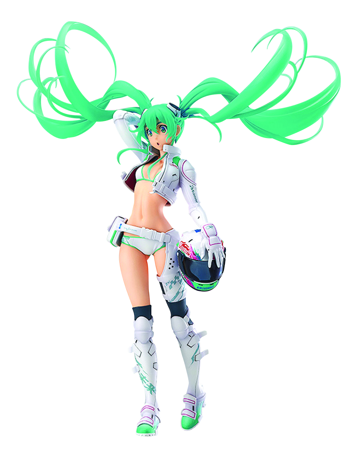 FEB158195 - RACING MIKU 1/7 PVC FIG 2014 EV MIRAI VER - Previews World