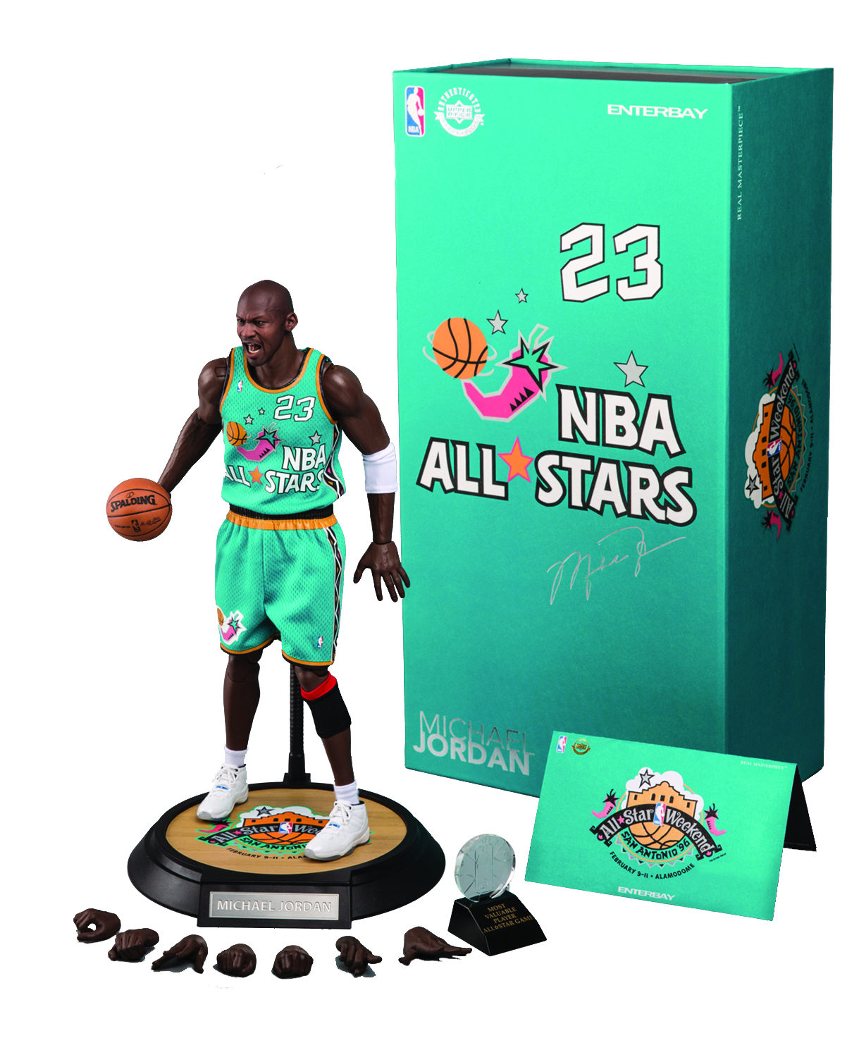 Enterbay Just Released The 1996 All-Star Game Michael Jordan Figurine! •