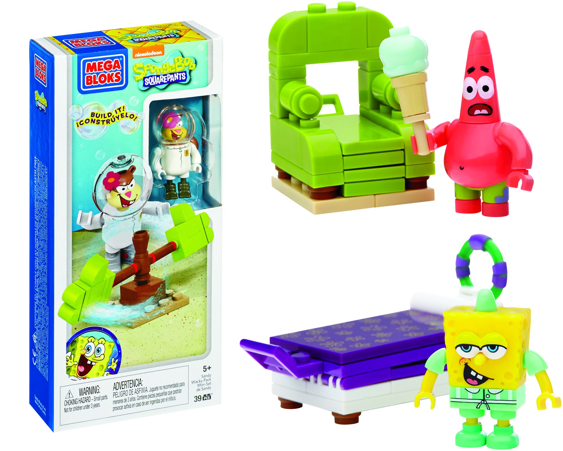 Mega bloks hot sale spongebob sets