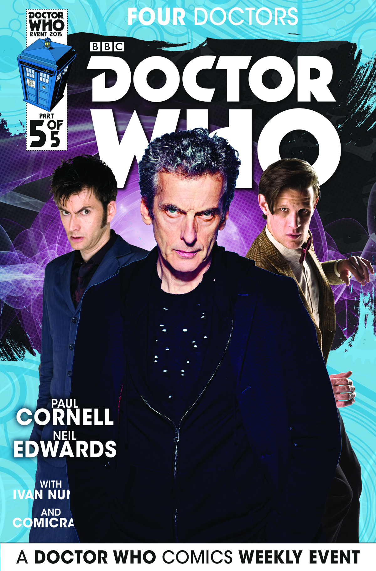 DOCTOR WHO 2015 FOUR DOCTORS #5 (OF 5) SUBSCRIPTION PHOTO (C
