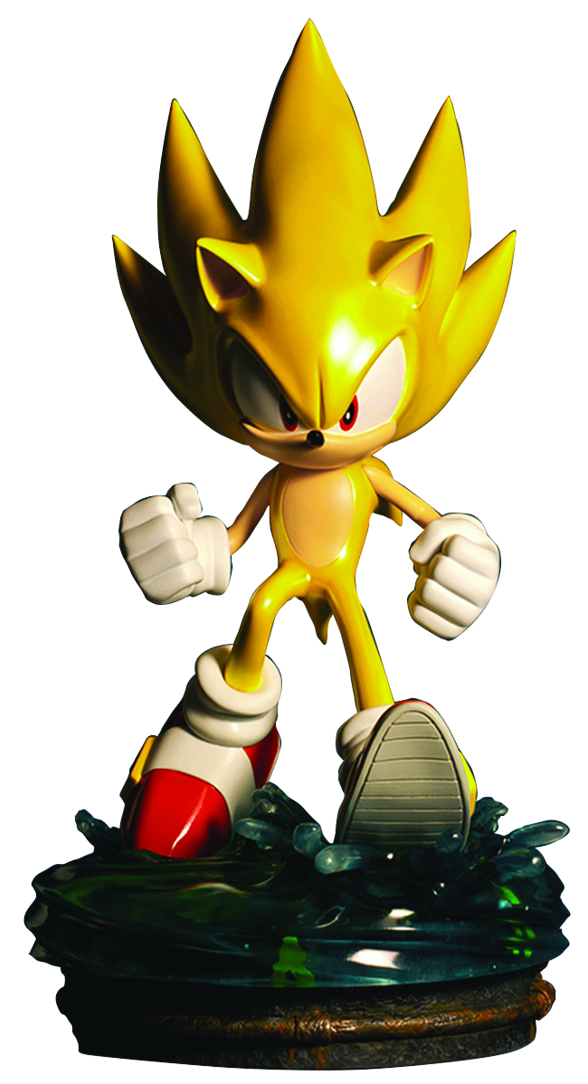 JUL152450 SONIC MODERN SUPER SONIC STATUE Previews World