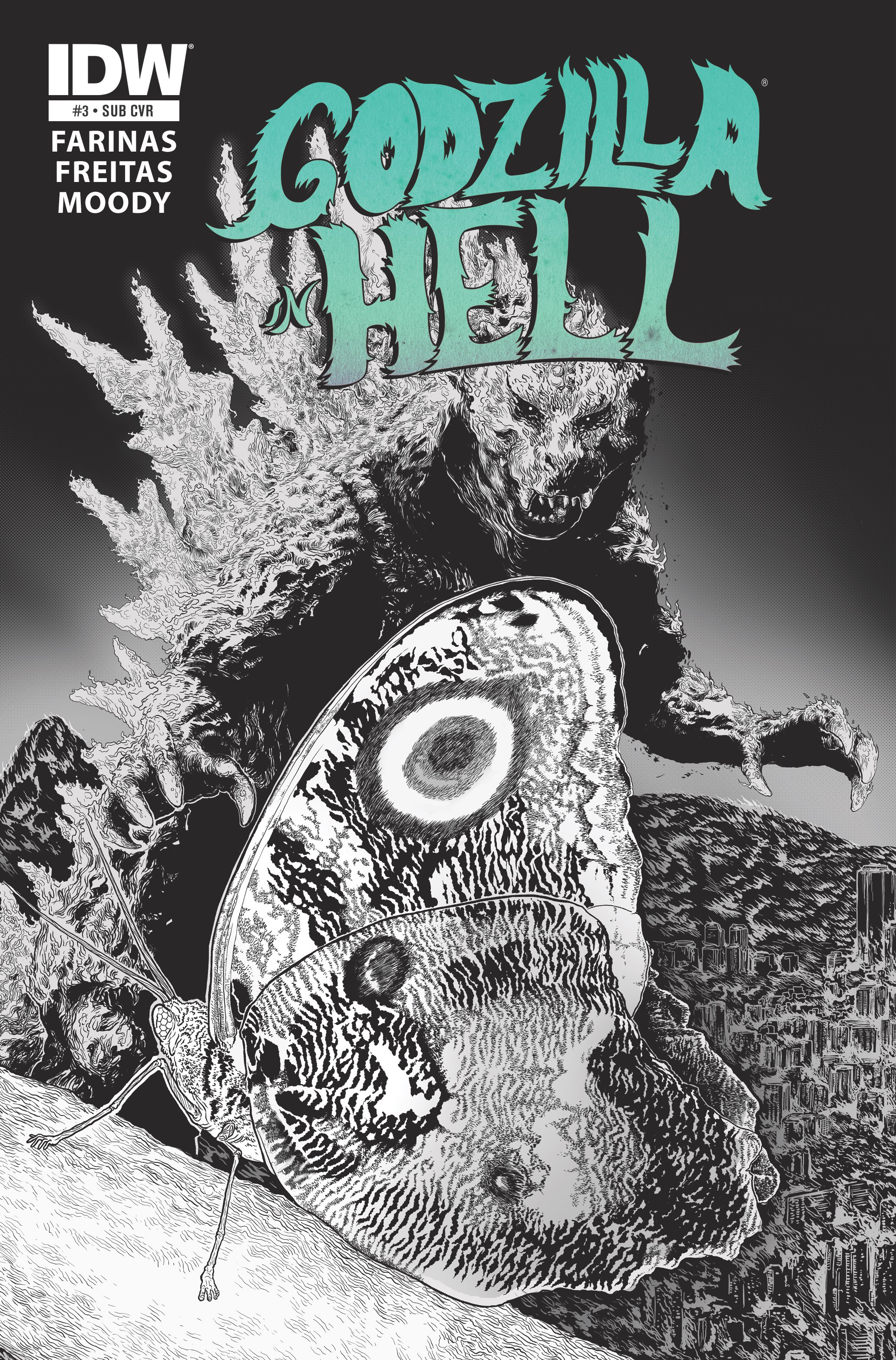 JUL150418 - GODZILLA IN HELL #3 (OF 5) SUBSCRIPTION VAR - Previews