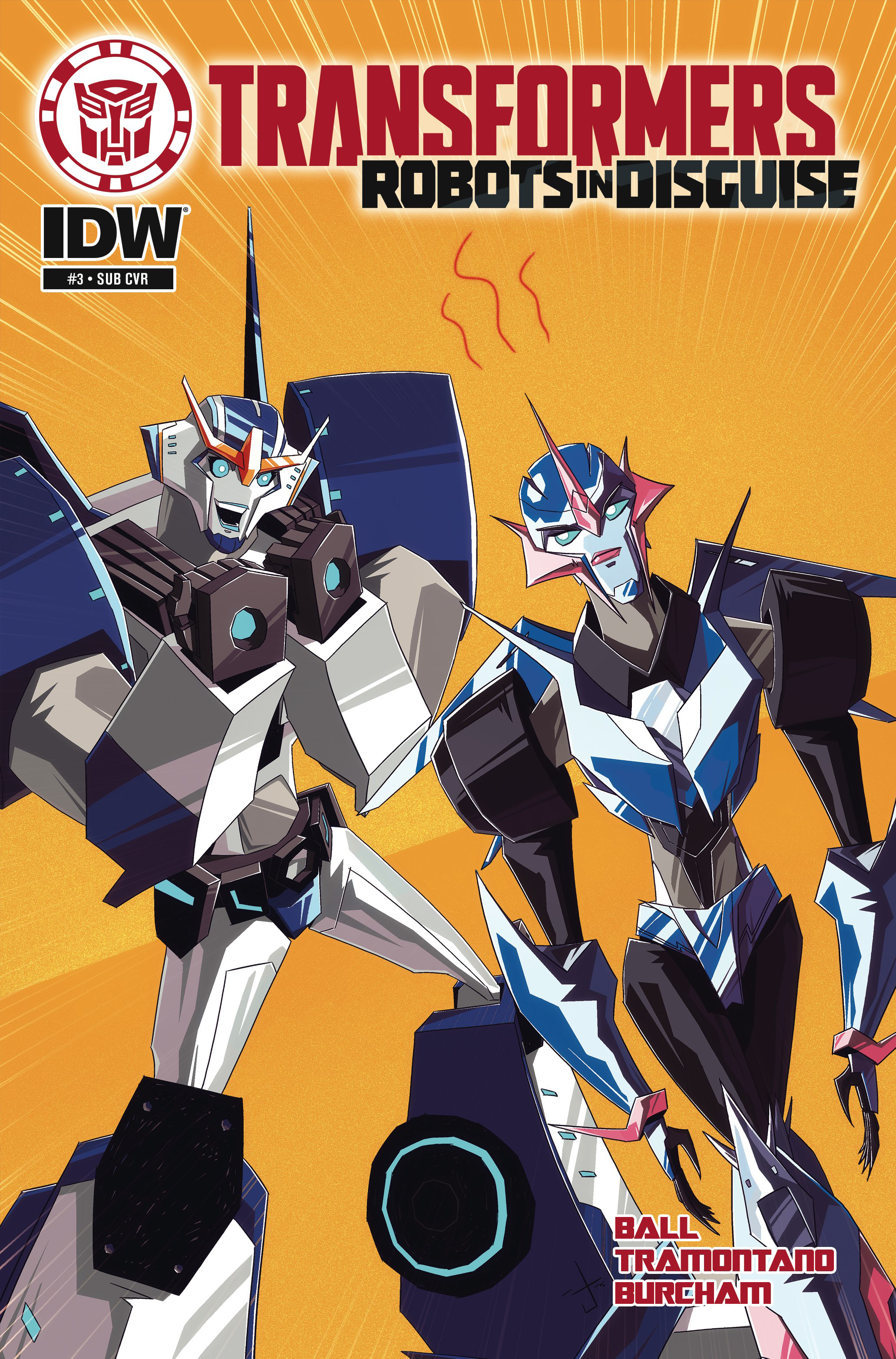 JUL150477 - TRANSFORMERS ROBOTS IN DISGUISE ANIMATED #3 SUBSCRIPTION VAR -  Previews World