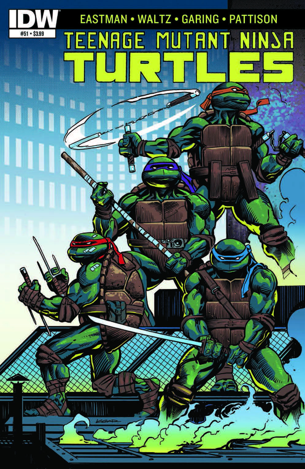 MAY162065 - TEENAGE MUTANT NINJA TURTLES ADULT COLORING BOOK - Previews  World