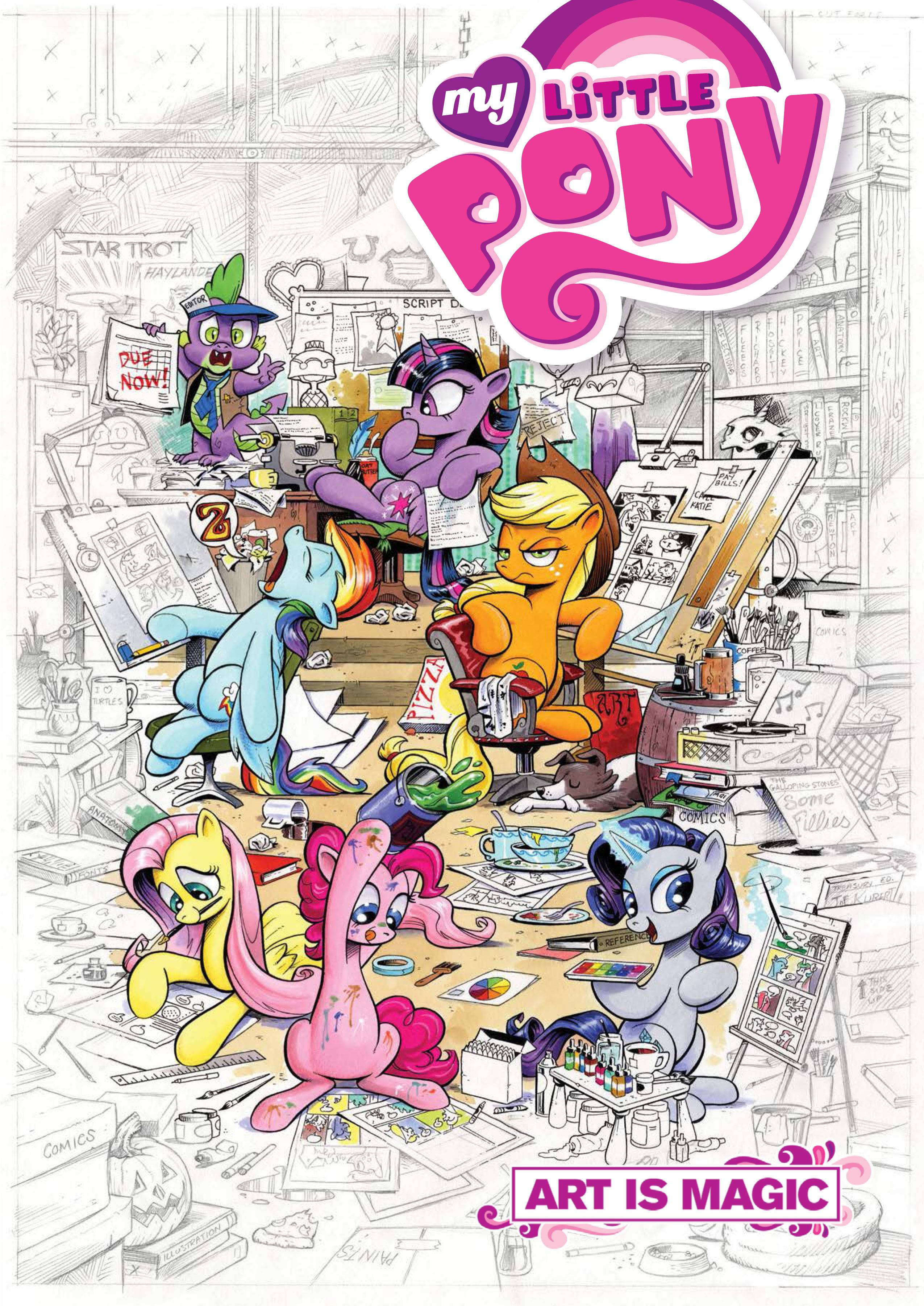 MY LITTLE PONY ART IS MAGIC TP VOL 01