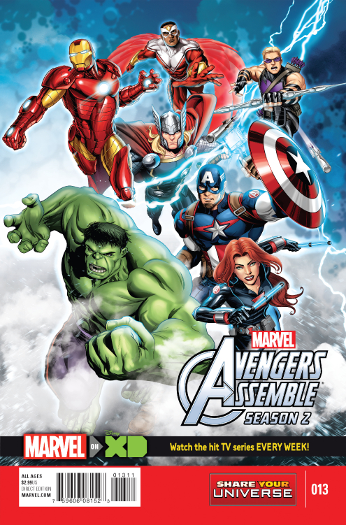 SEP150843 - MARVEL UNIVERSE AVENGERS ASSEMBLE SEASON TWO #13 - Previews ...