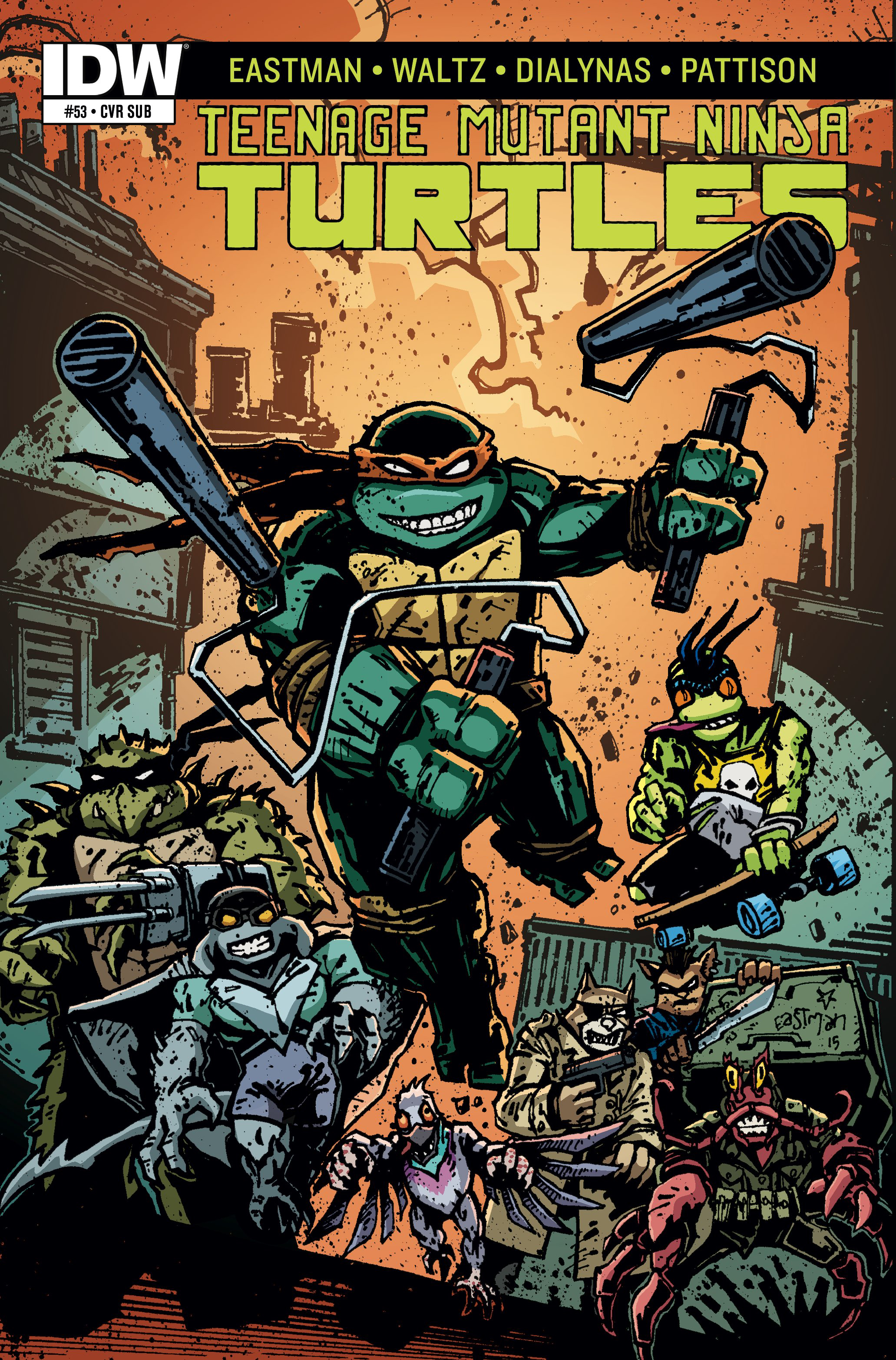 TMNT ONGOING #53 SUBSCRIPTION VAR