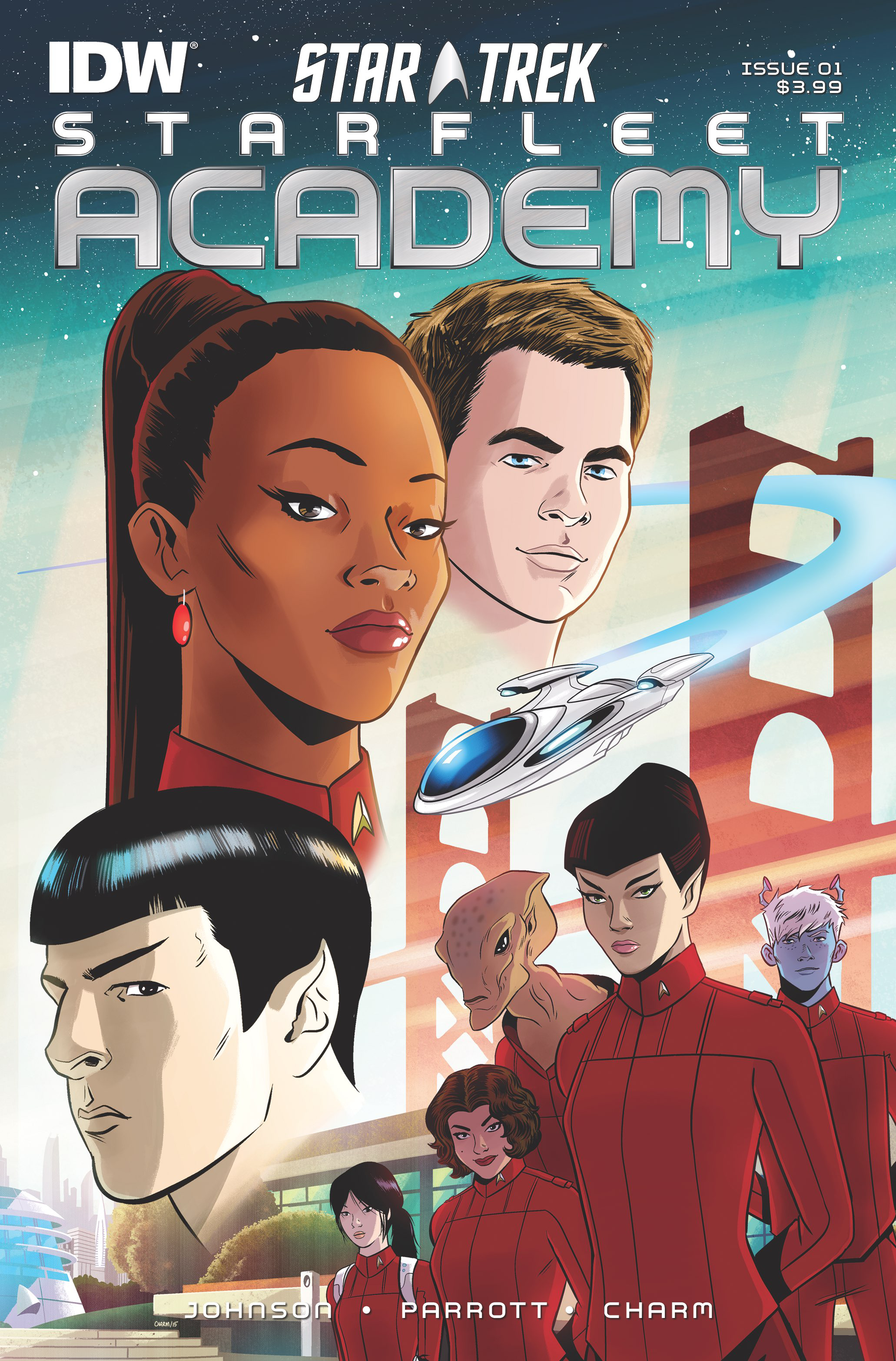 OCT150360 - STAR TREK STARFLEET ACADEMY #1 (OF 5) - Previews World