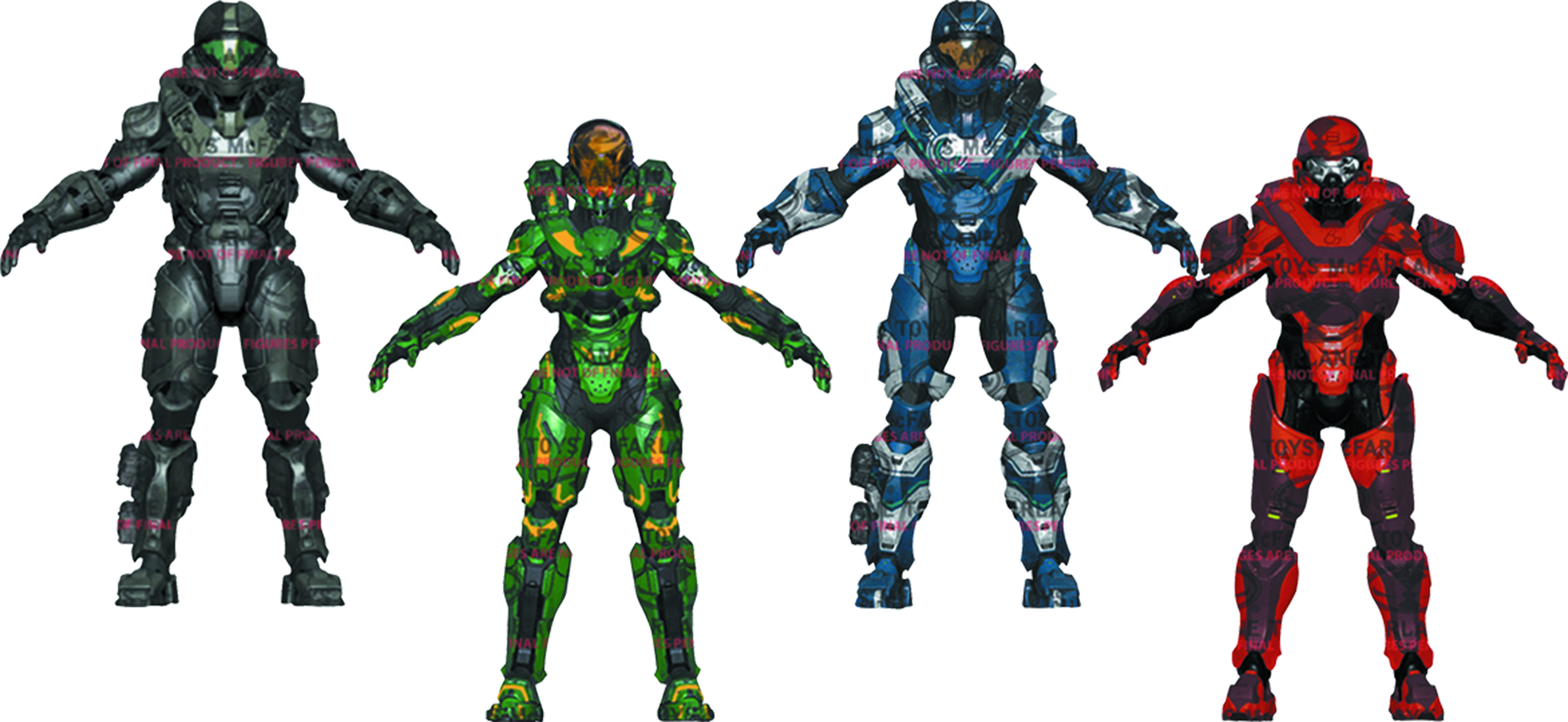 Halo 5: Guardians Series 2 Action Figure Set