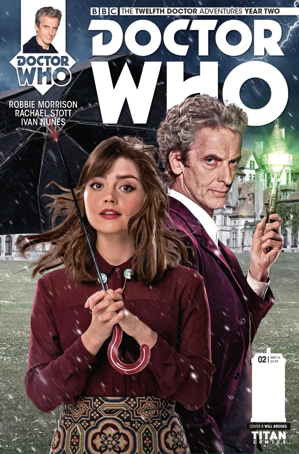 DOCTOR WHO 12TH YEAR TWO #2 BROOKS SUBSCRIPTION PHOTO