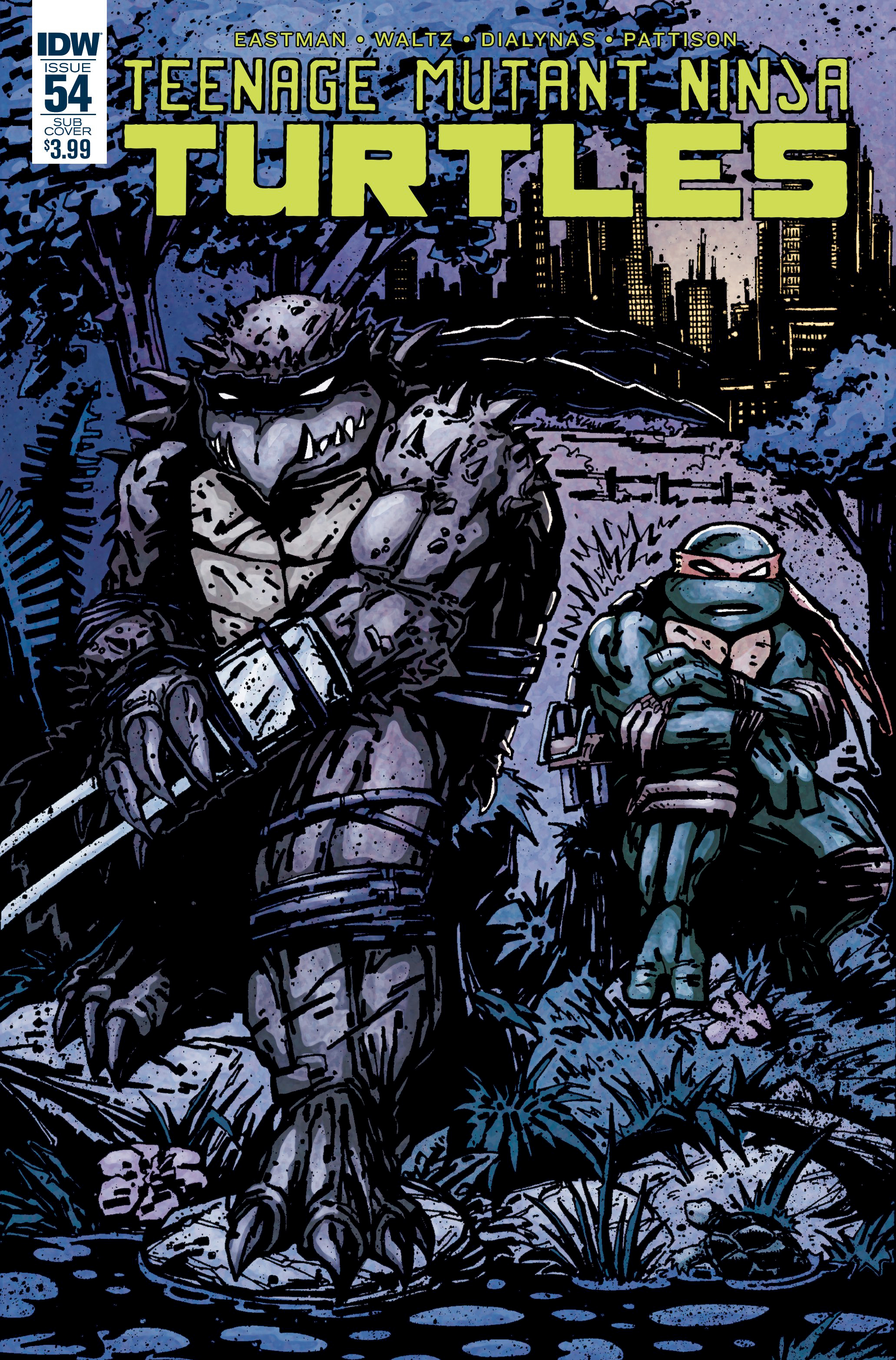 TMNT ONGOING #54 SUBSCRIPTION VAR