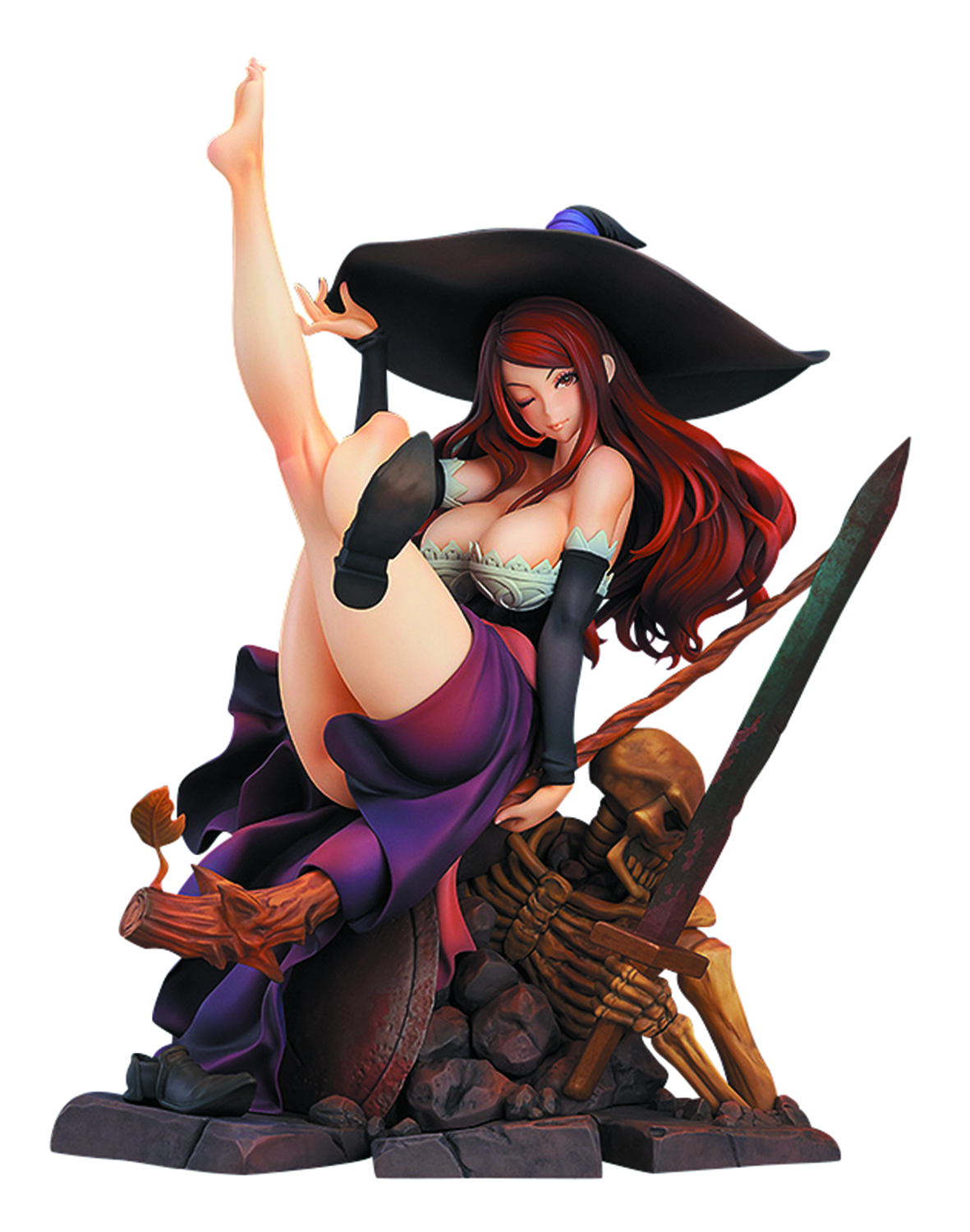 Aug158498 Dragons Crown Sorceress 17 Pvc Fig Previews World 6192