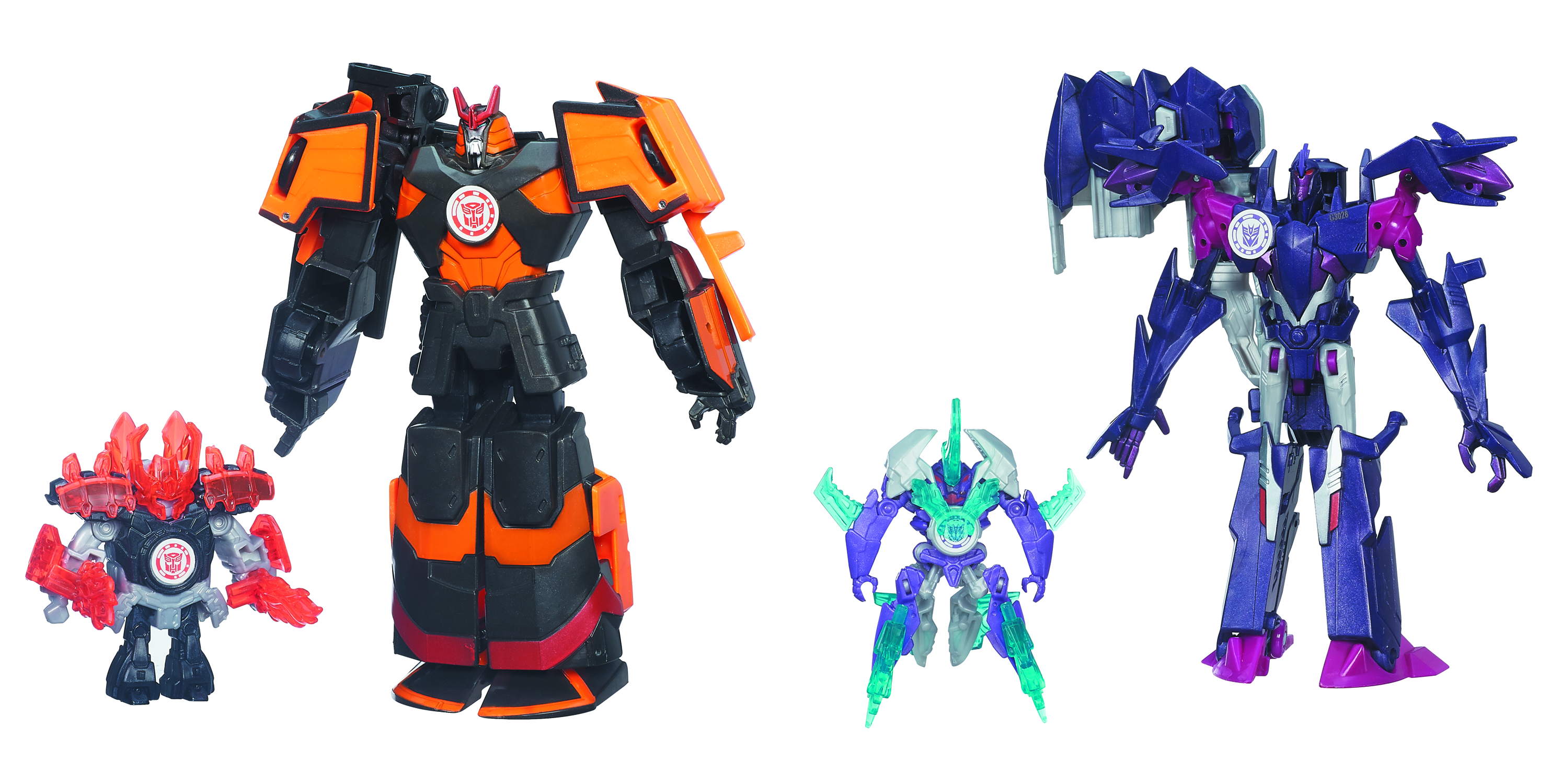 Transformers mini on sale con deployers