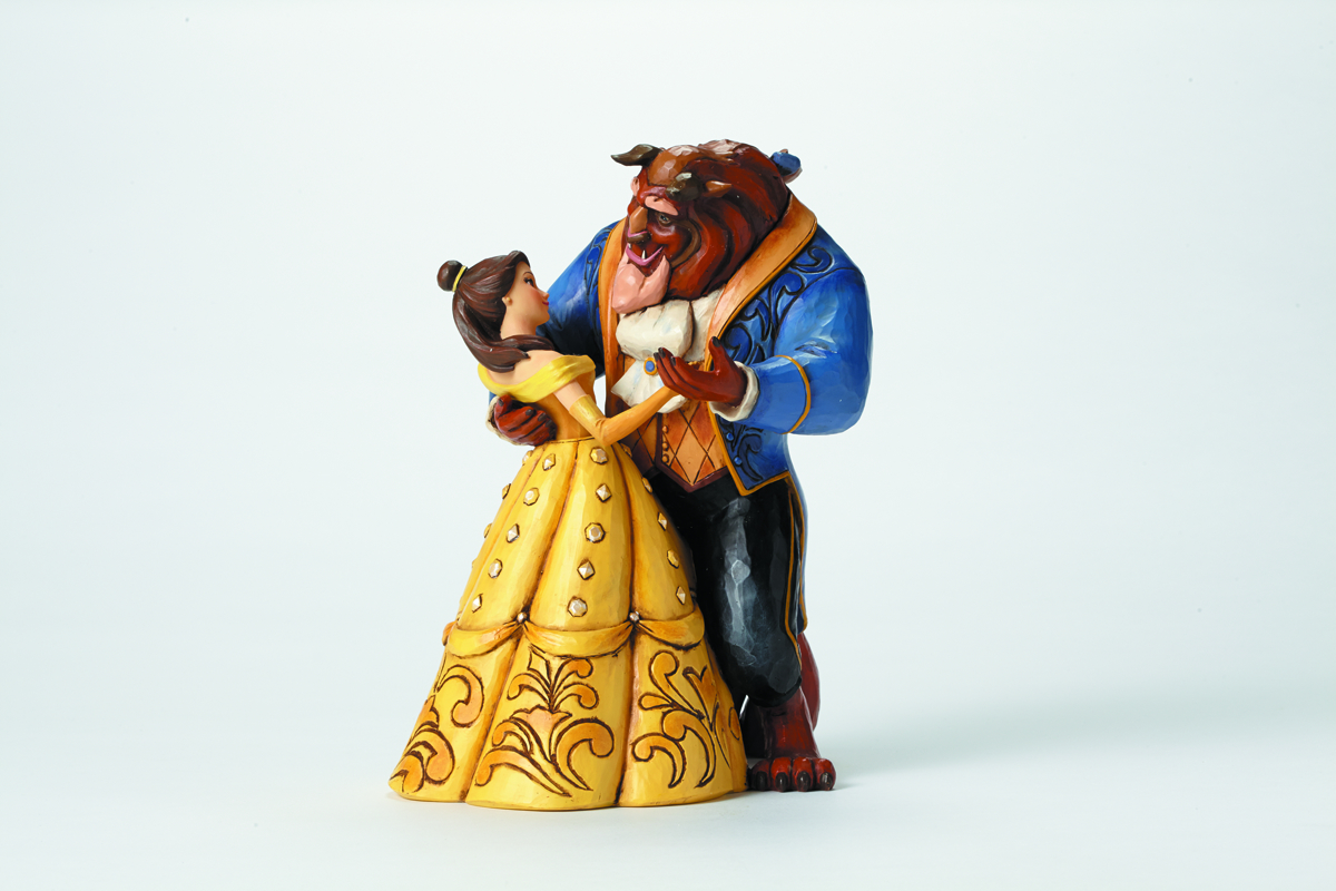 Disney Enesco Beauty And The Beast Dancing 30TH Anniversary