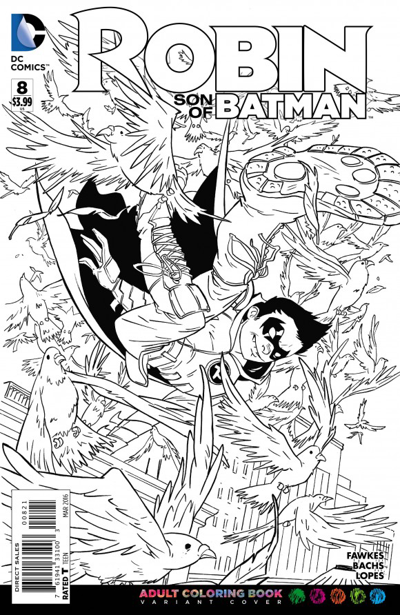 robin and batman coloring pages