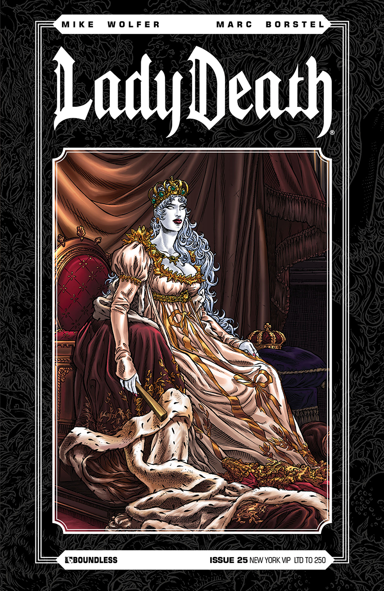 DEC141290 - LADY DEATH (ONGOING) #25 GOTH GIRL CVR (MR) - Previews