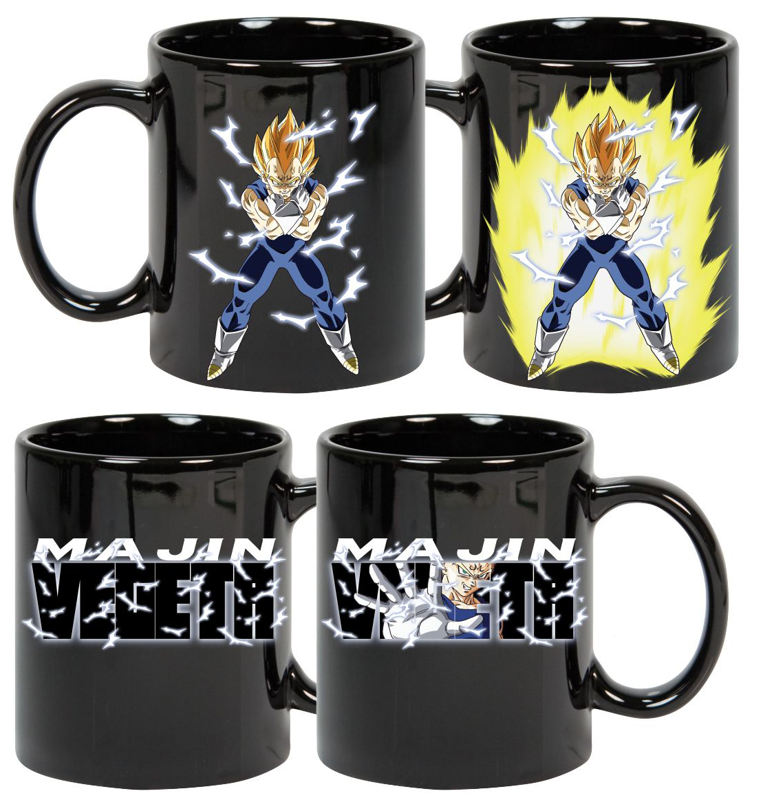 Dragon Ball Z Vegeta Heat Reactive Mug • SuperSaiyanShop