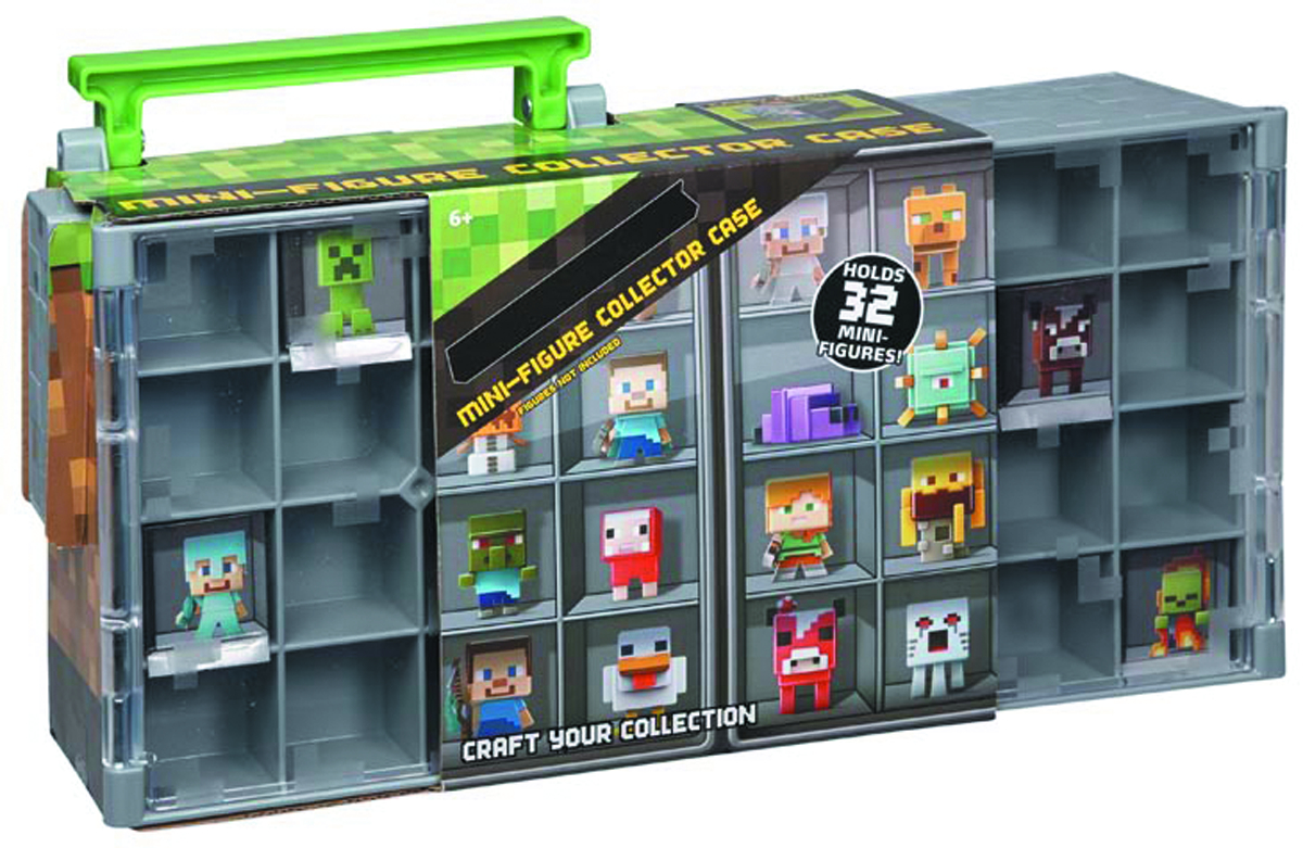 Minecraft mini figure clearance collector case