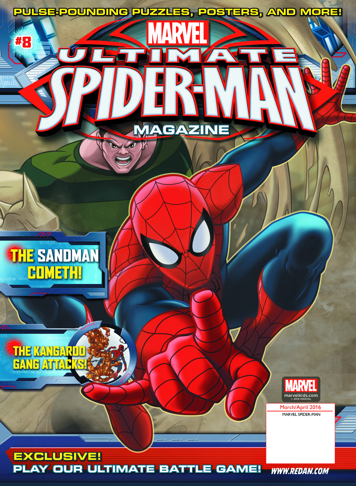 ultimate spider man sandman returns