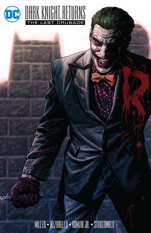 DEC150209 - DARK KNIGHT RETURNS THE LAST CRUSADE #1 BERMEJO VAR ED -  Previews World