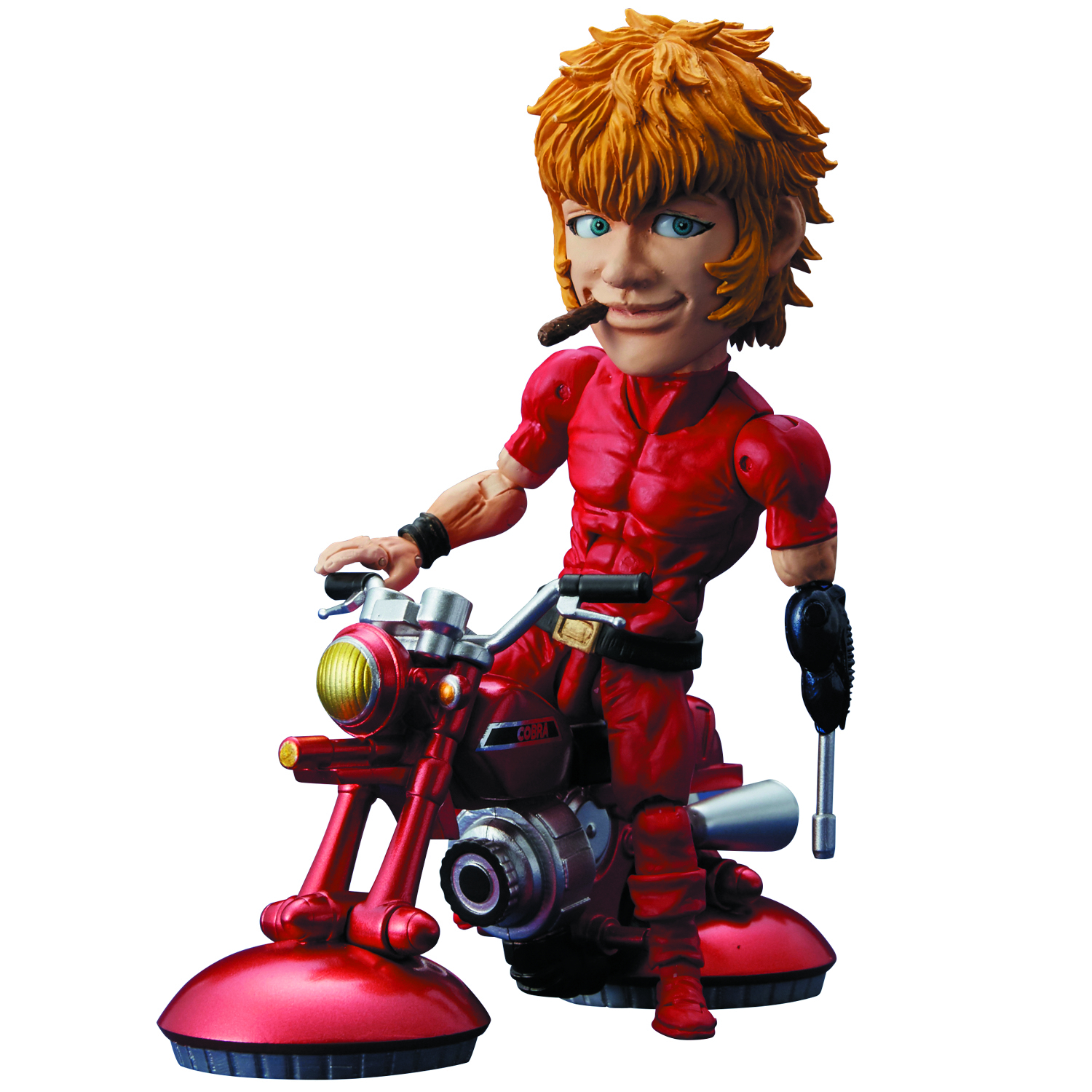 OCT158014 - TOYS ROCKA SPACE PIRATE COBRA & AIRBIKE DX FIG ...