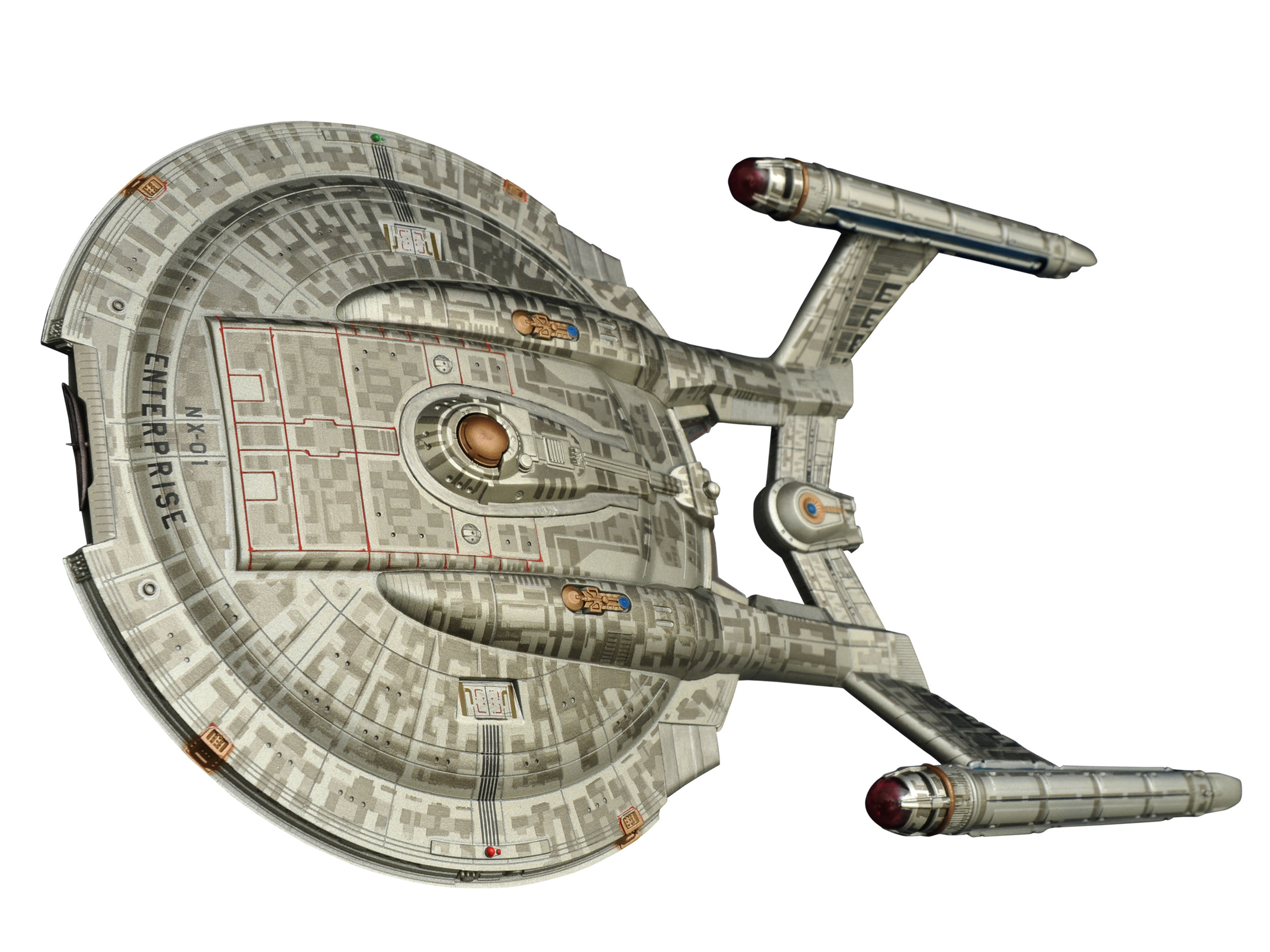 NOV152195 - STAR TREK ENTERPRISE NX-01 SHIP REISSUE - Previews World