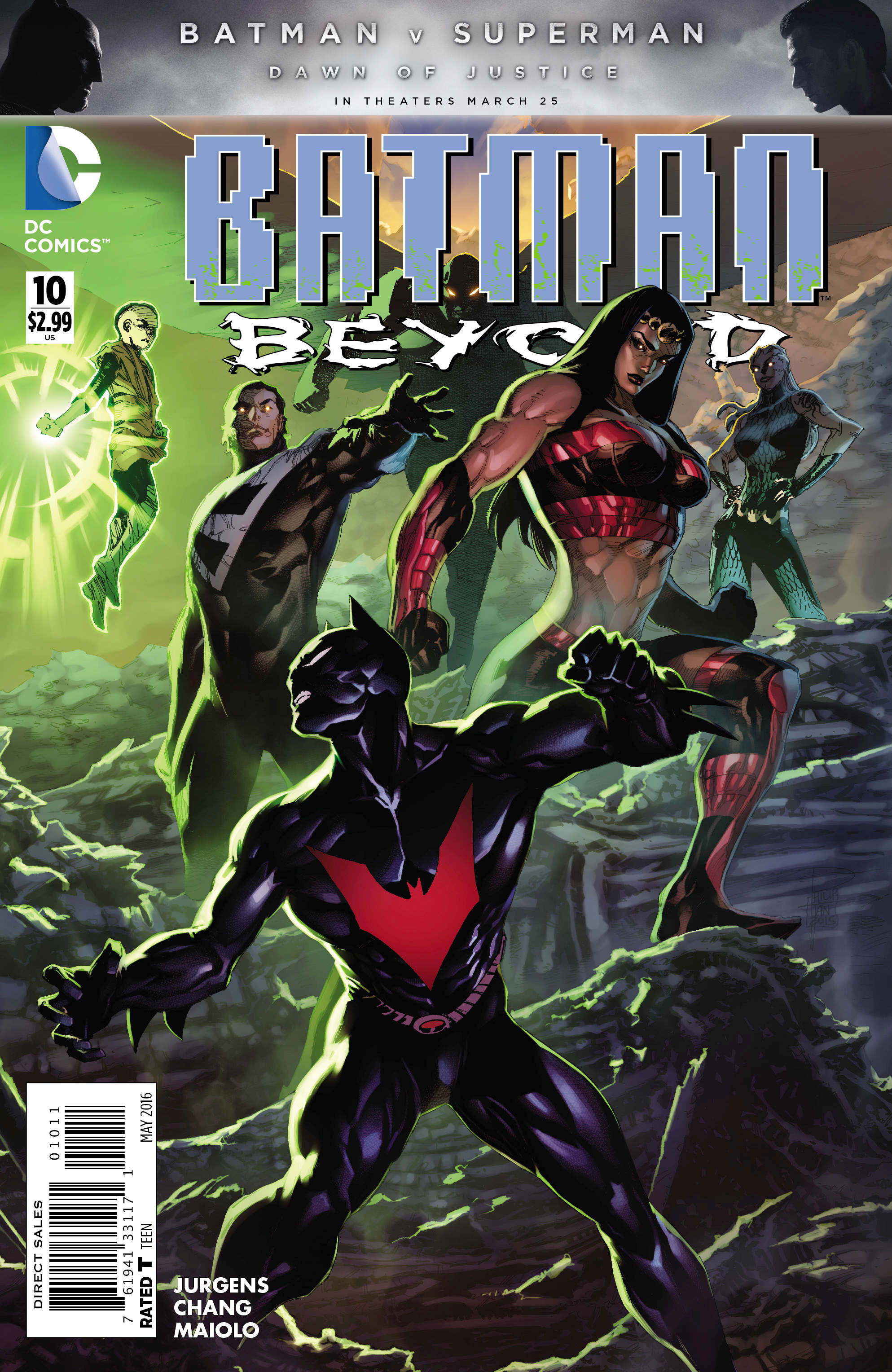 JAN160290 - BATMAN BEYOND #10 - Previews World