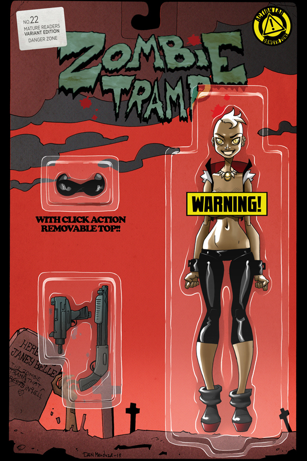 ZOMBIE TRAMP ONGOING #22 CVR D ACTION FIGURE RISQUE (MR)