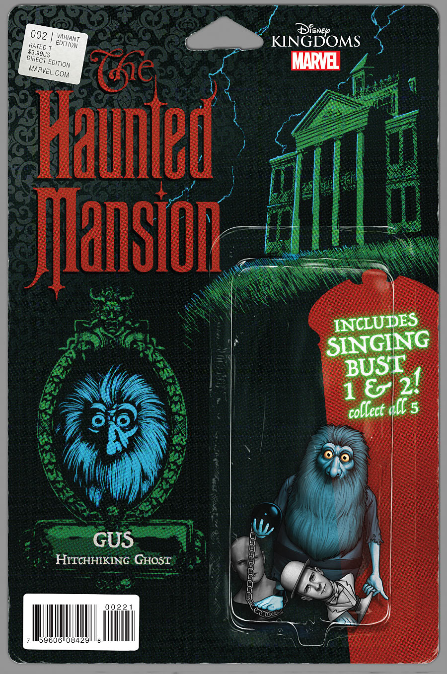 HAUNTED MANSION #2 (OF 5) CHRISTOPHER ACTION FIGURE VAR