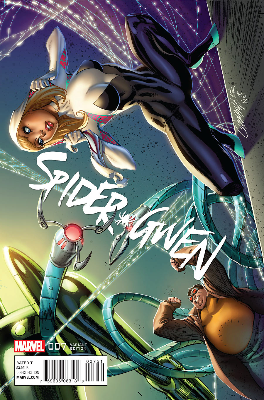 SPIDER-GWEN #7 CAMPBELL CONNECTING B VAR SWO