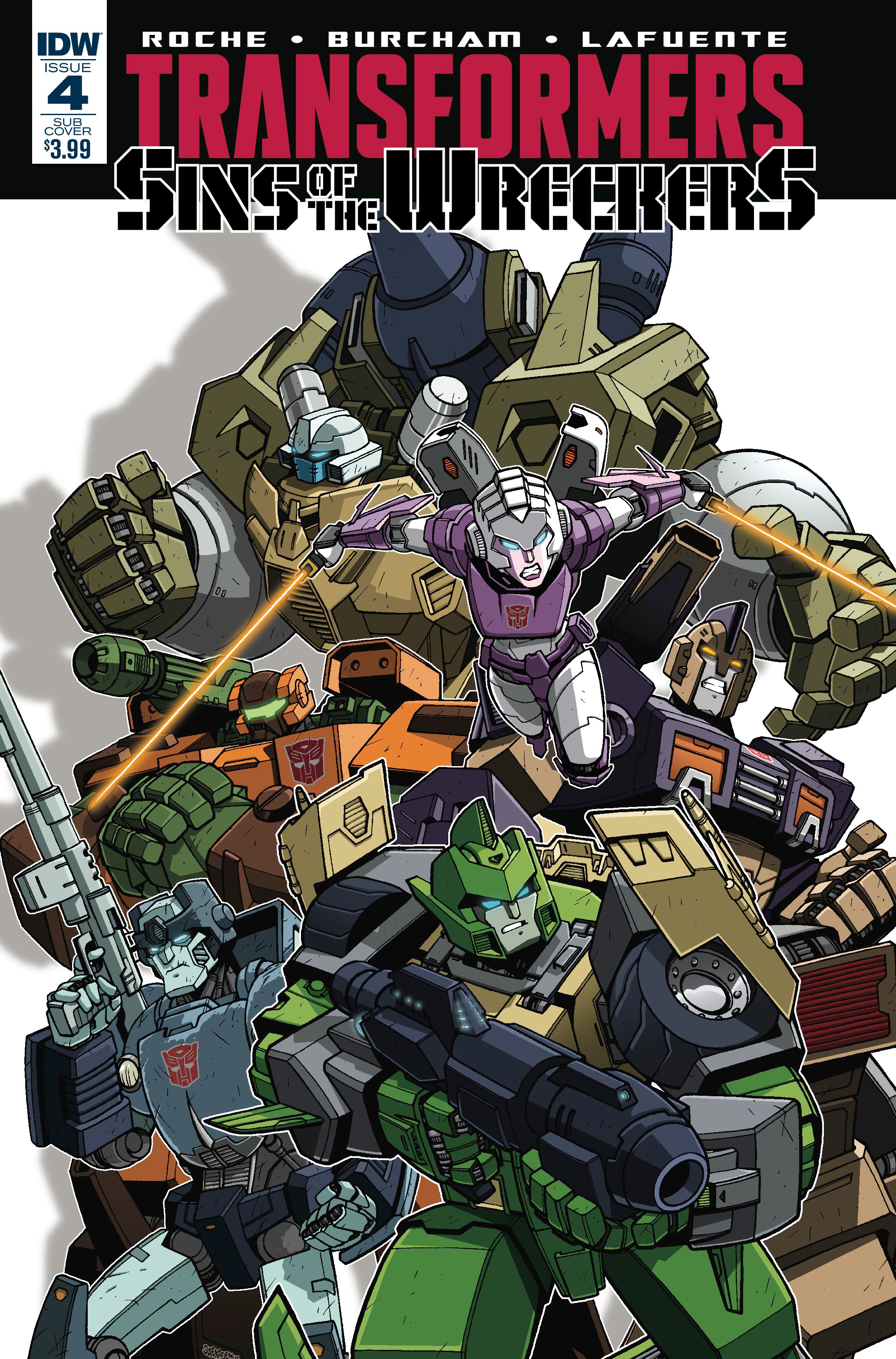 FEB160384 - TRANSFORMERS SINS OF WRECKERS 4 (OF 5) SUBSCRIPTION VAR -  Previews World