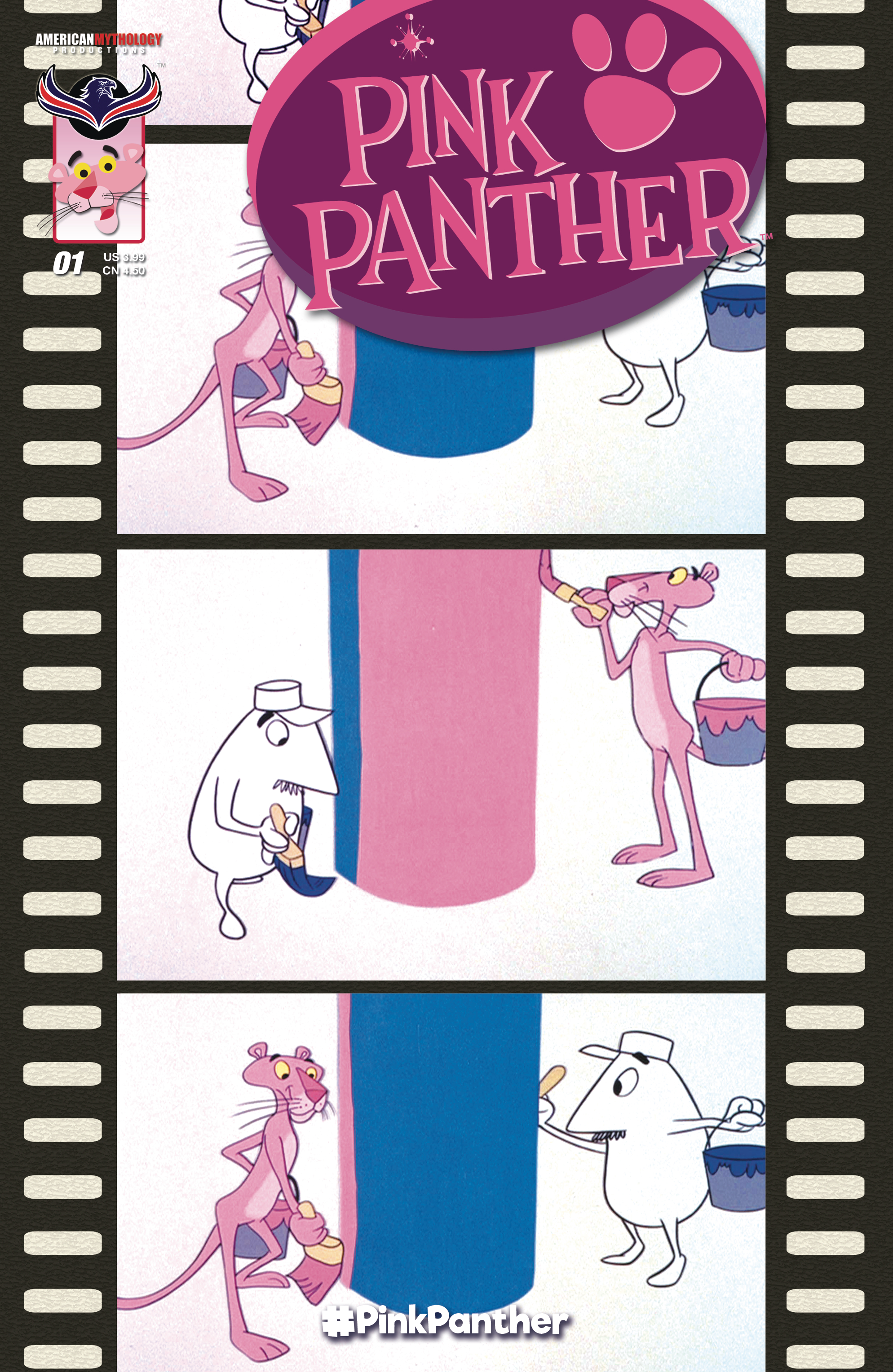 MAY161065 - PINK PANTHER #3 PENCIL 3 COPY INCV - Previews World