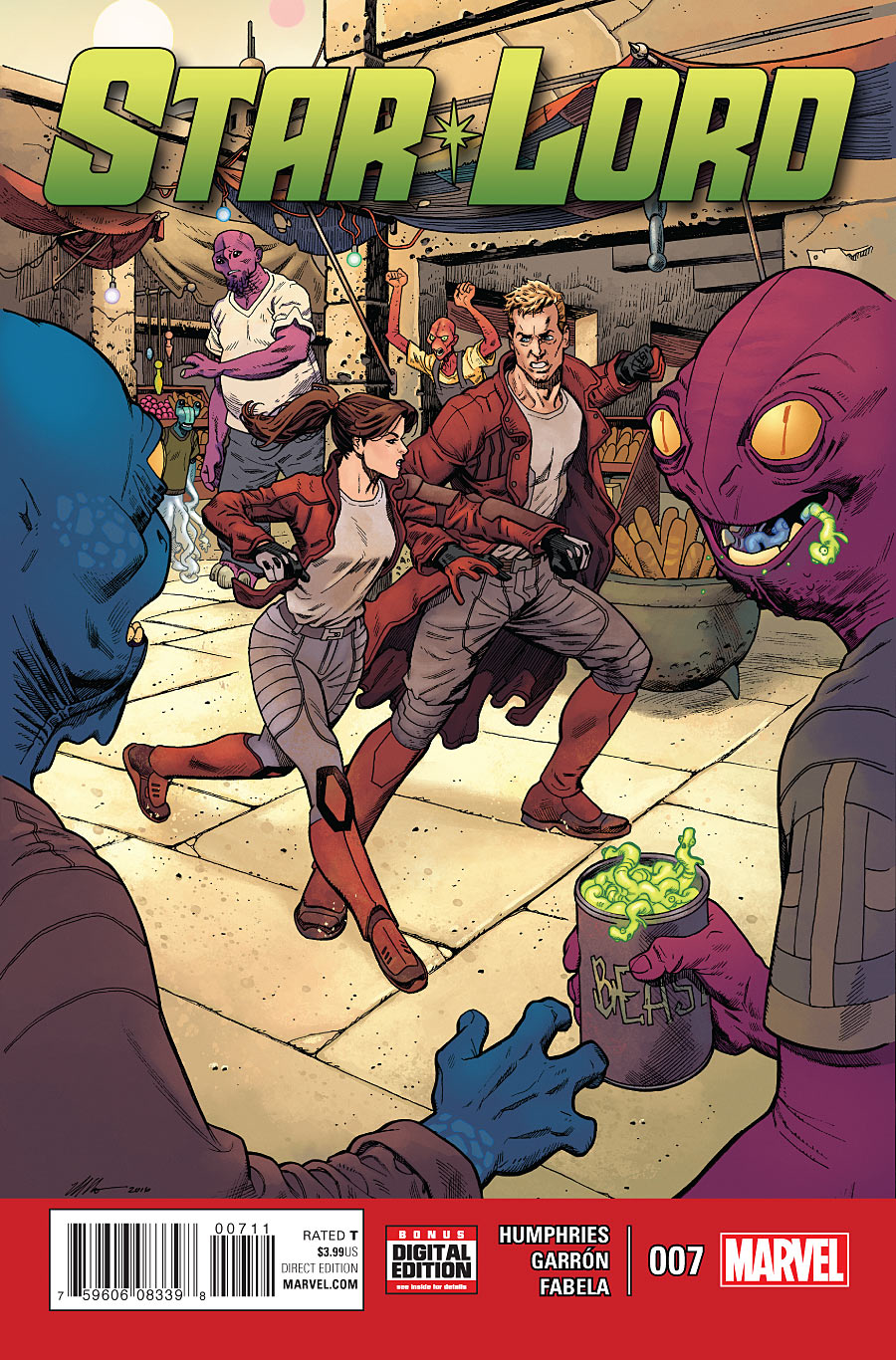 MAR171153 - STAR-LORD TP GROUNDED - Previews World