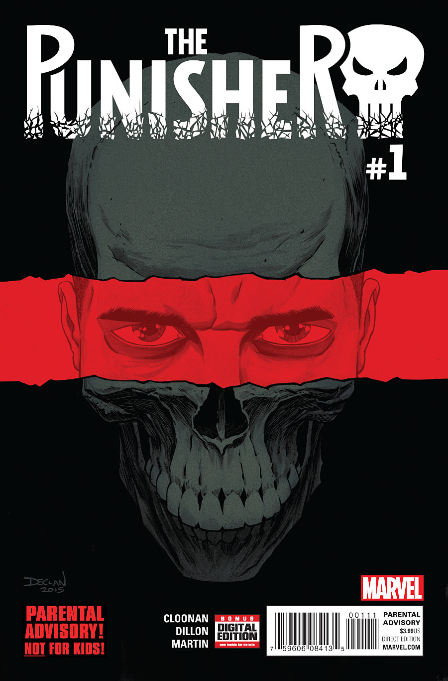 Marvel Comics releases the first look at the Punisher's revamped skull  symbol