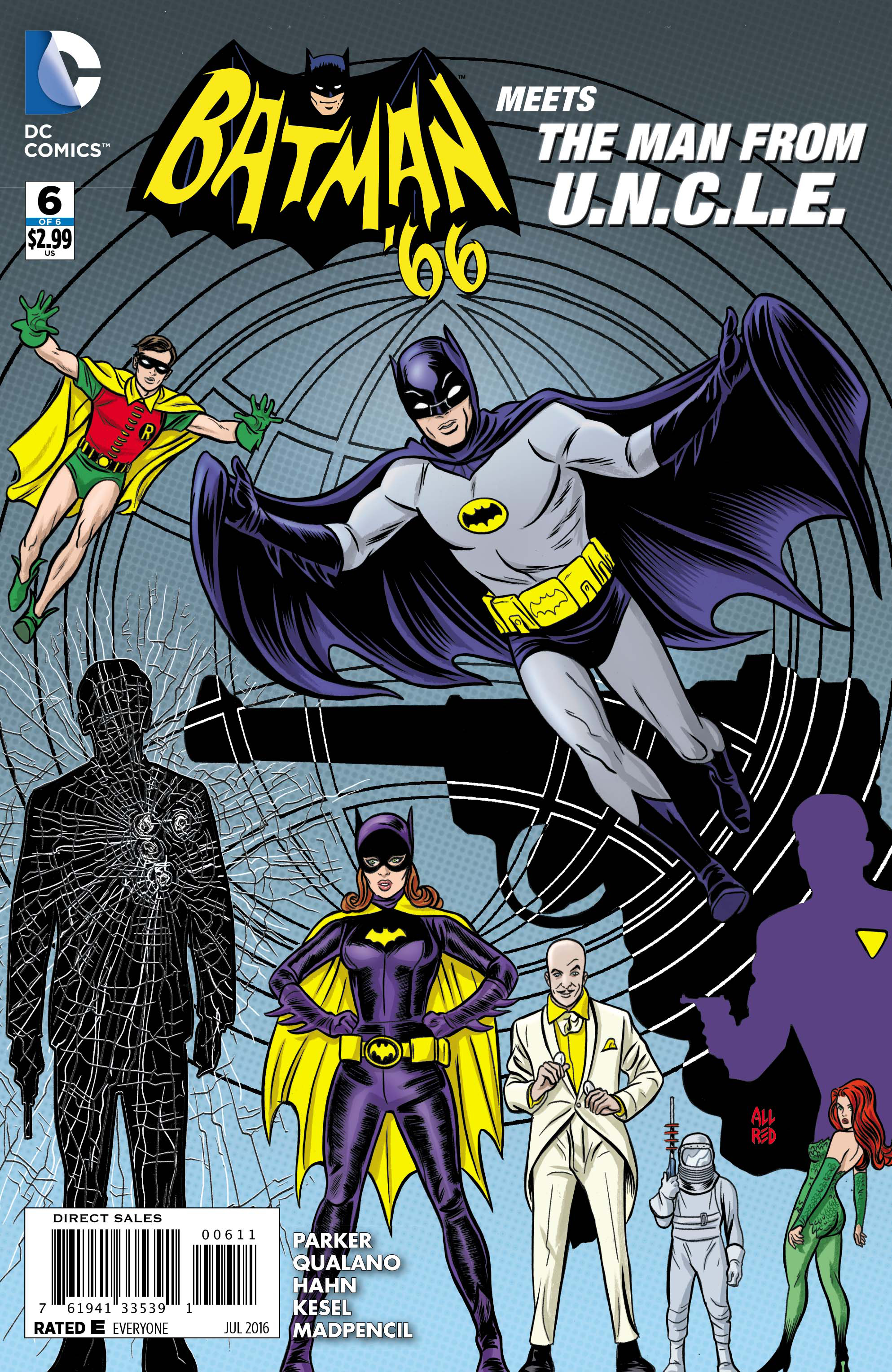 MAR160245 - BATMAN 66 MEETS THE MAN FROM UNCLE #6 (OF 6) - Previews World