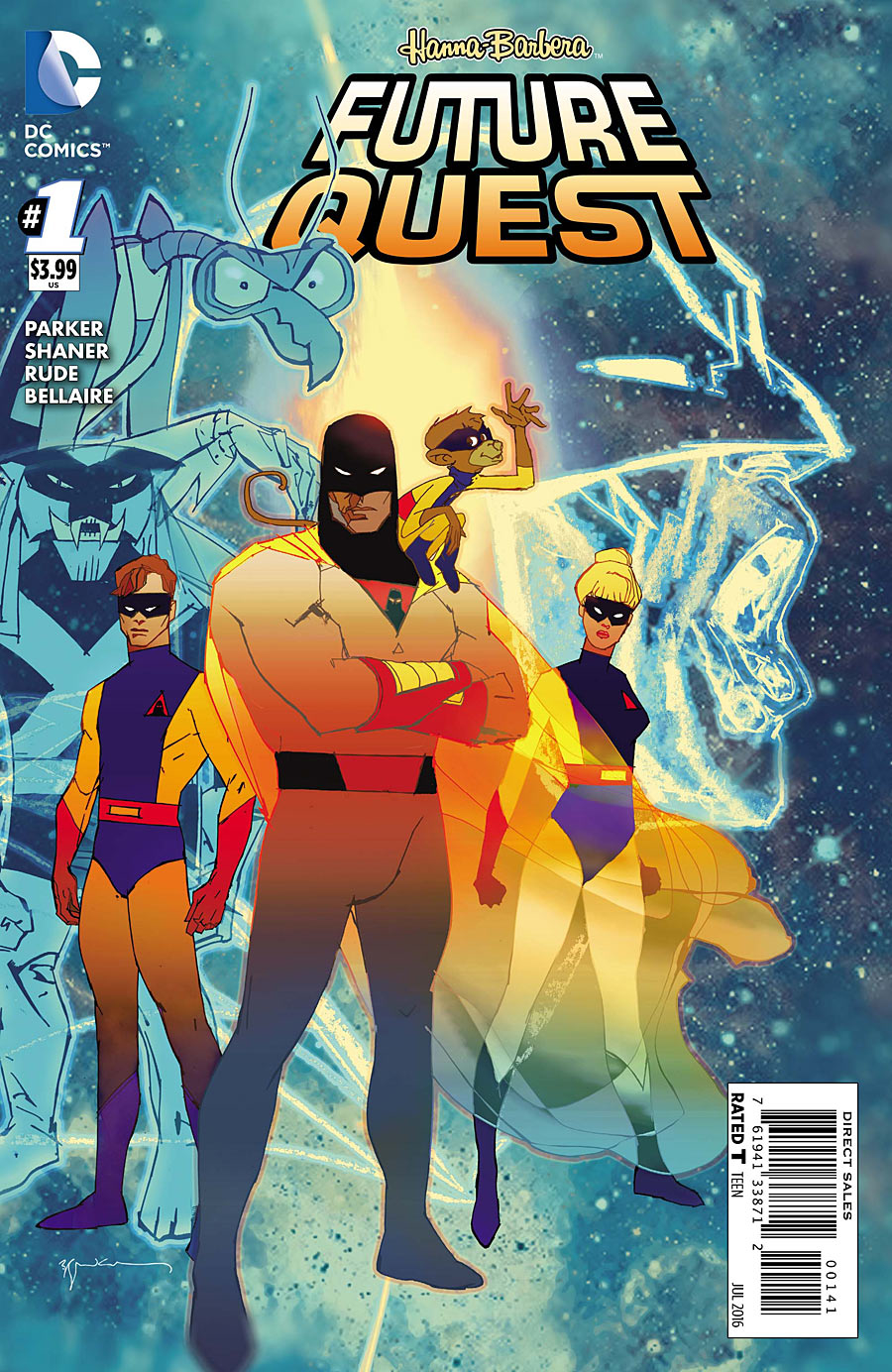 MAR160180 FUTURE QUEST 1 SPACE GHOST VAR ED Previews World