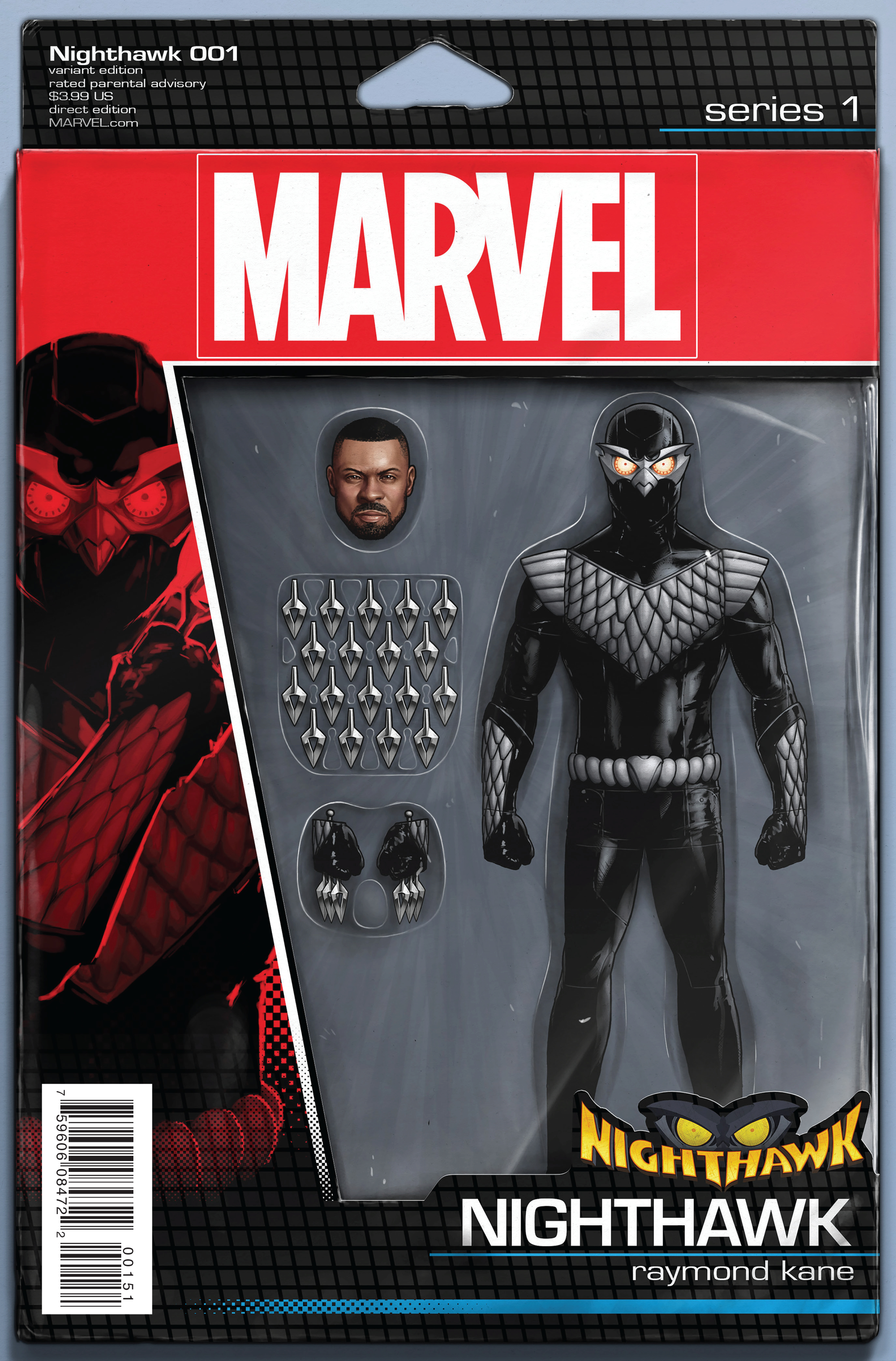 MAR160743 NIGHTHAWK 1 CHRISTOPHER ACTION FIGURE VAR Previews