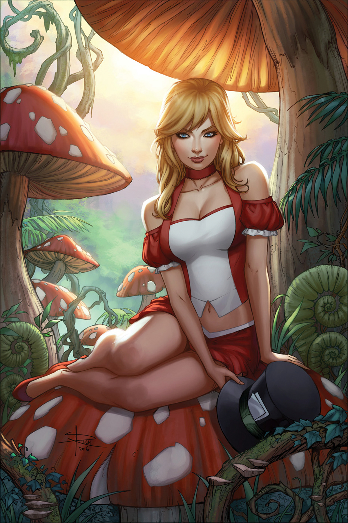 Grimm Fairy Tales красная почка 18