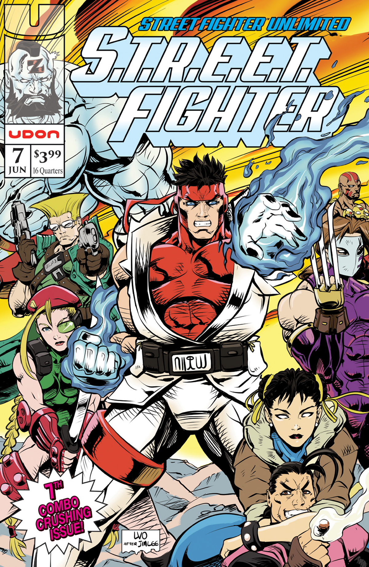 APR162014 - STREET FIGHTER UNLIMITED #7 CVR C MOVIE VAR - Previews World