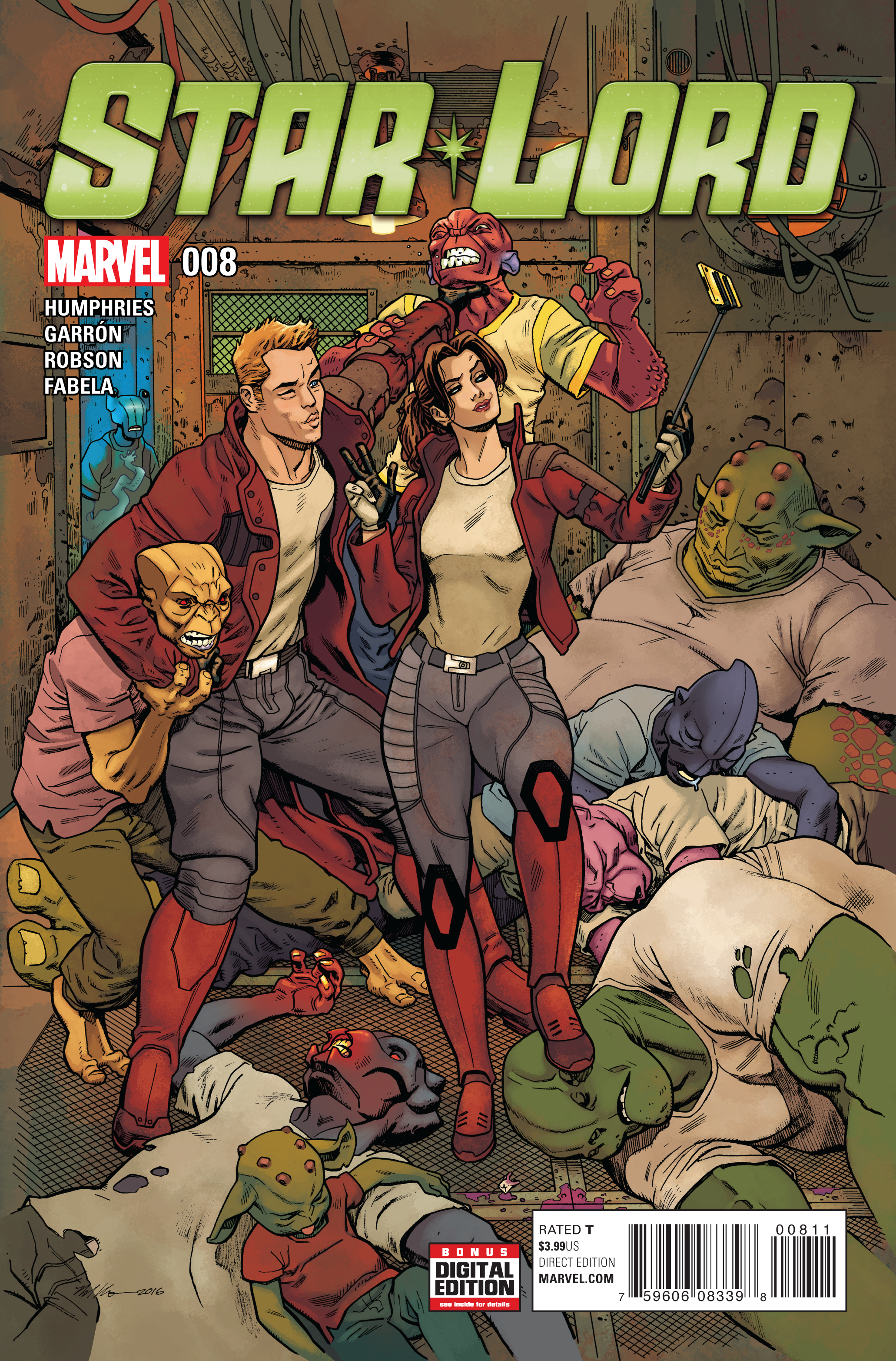 APR160959 - STAR-LORD #8 STARLIN VAR - Previews World