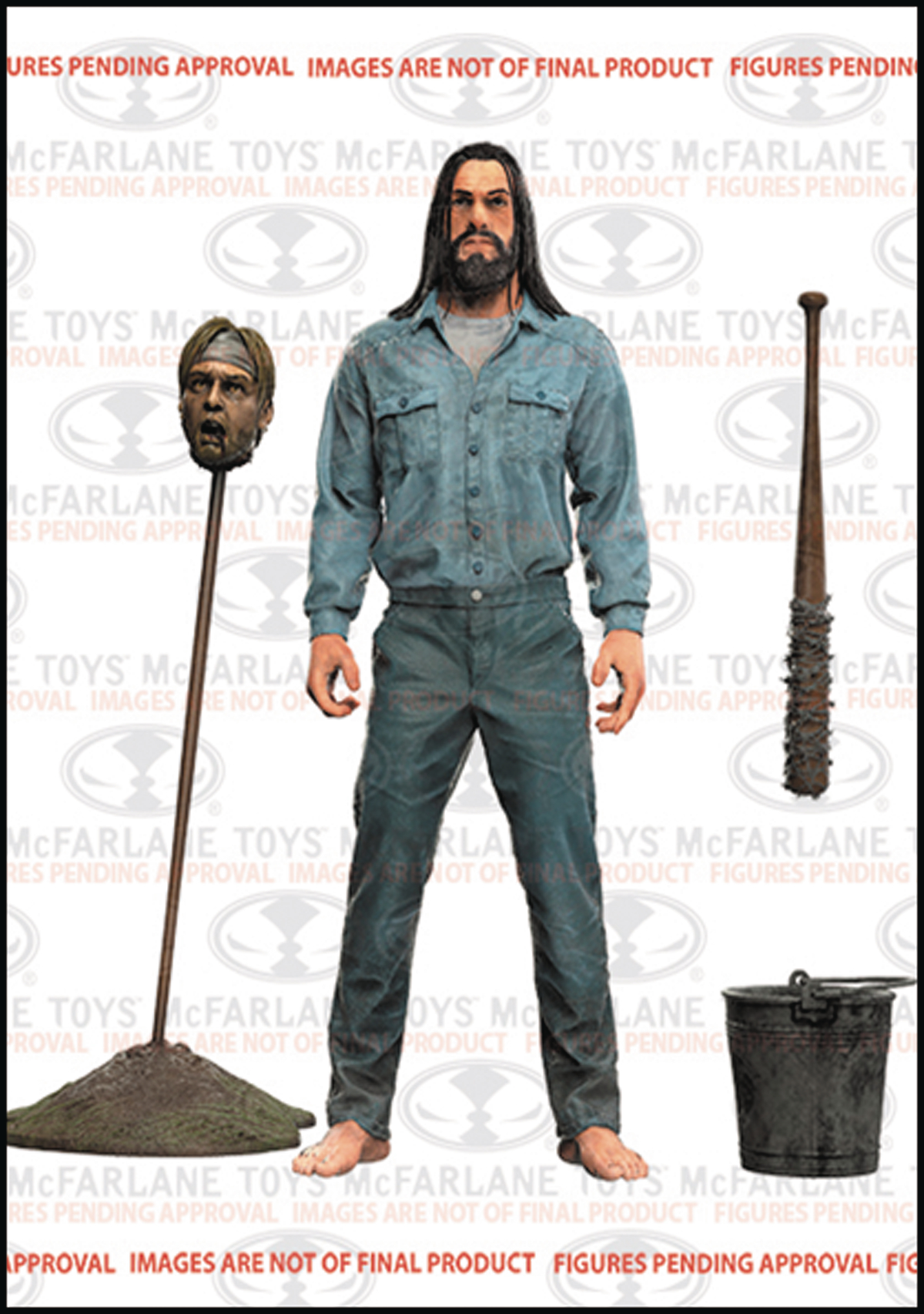 JAN168330 - WALKING DEAD COMIC SERIES 5 NEGAN AF CS (Net