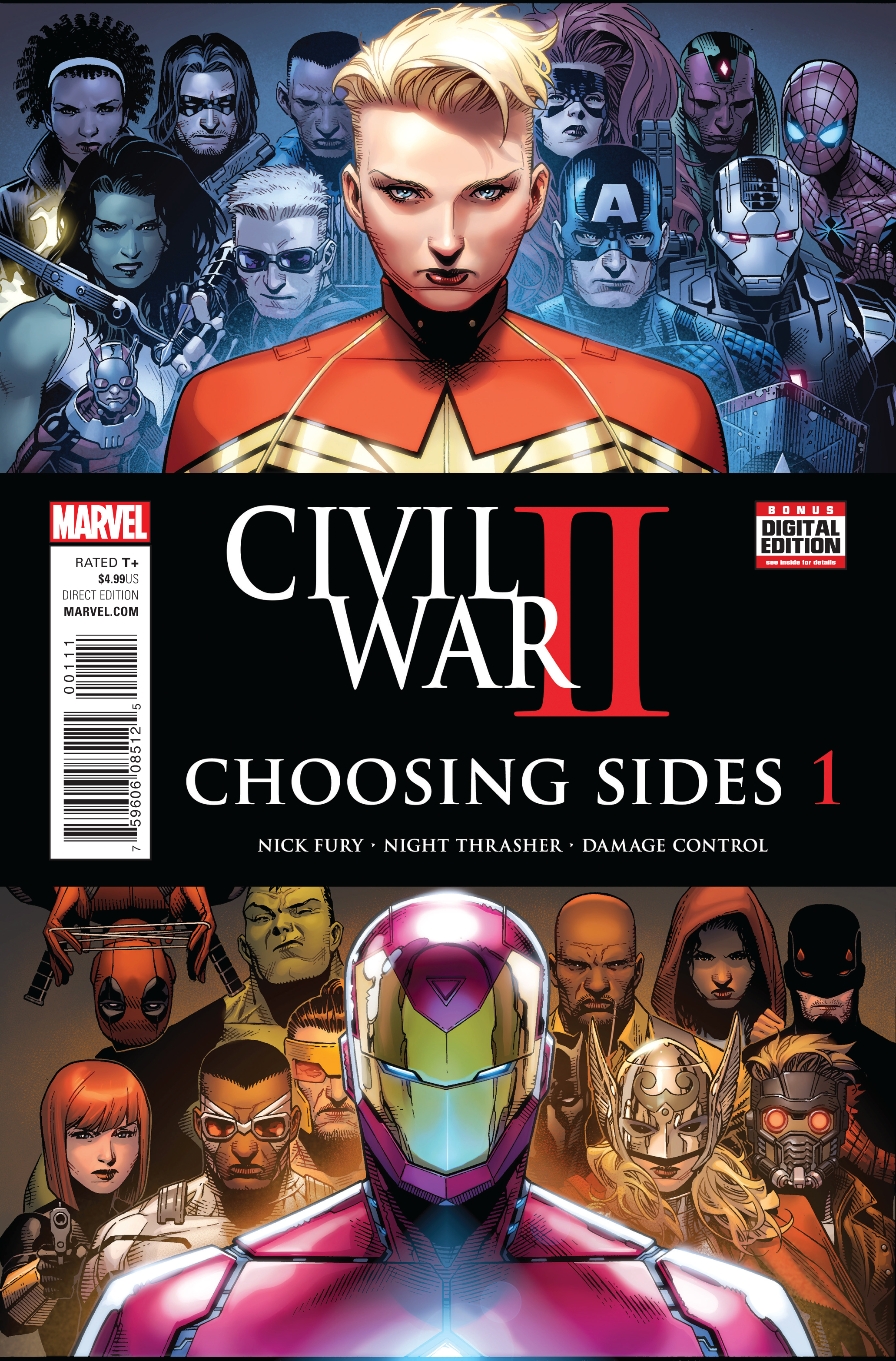 APR160866 - CIVIL WAR II CHOOSING SIDES #1 (OF 6) - Previews World