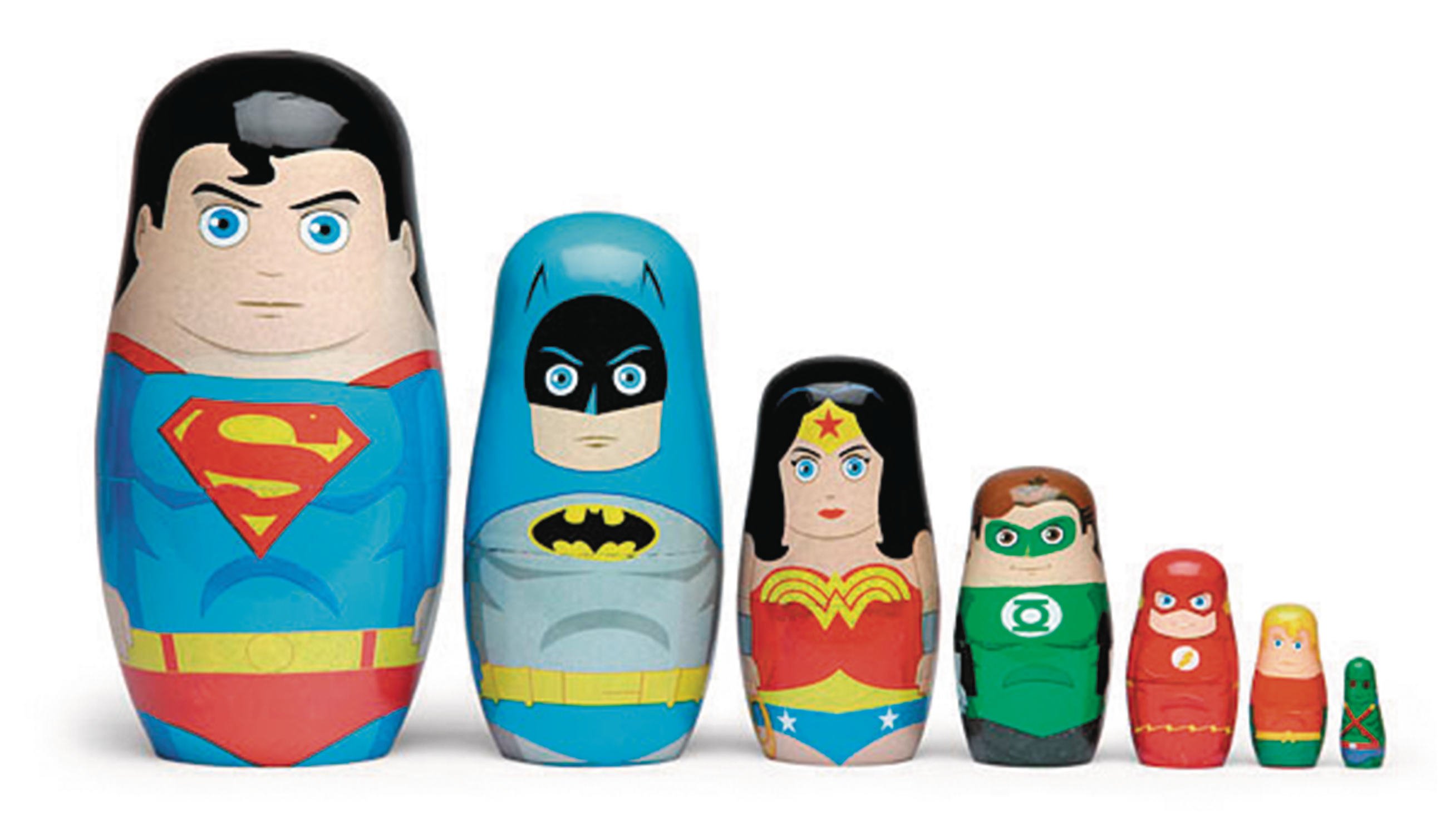 Justice league nesting dolls on sale