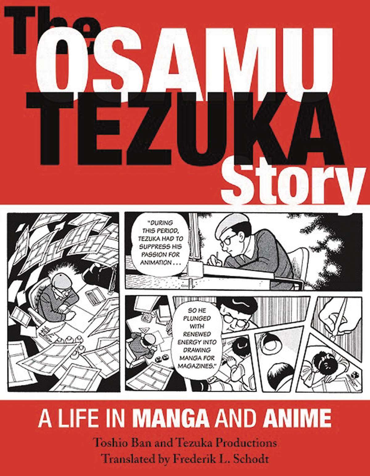 (USE AUG229484) OSAMU TEZUKA STORY LIFE IN MANGA & ANIME SC
