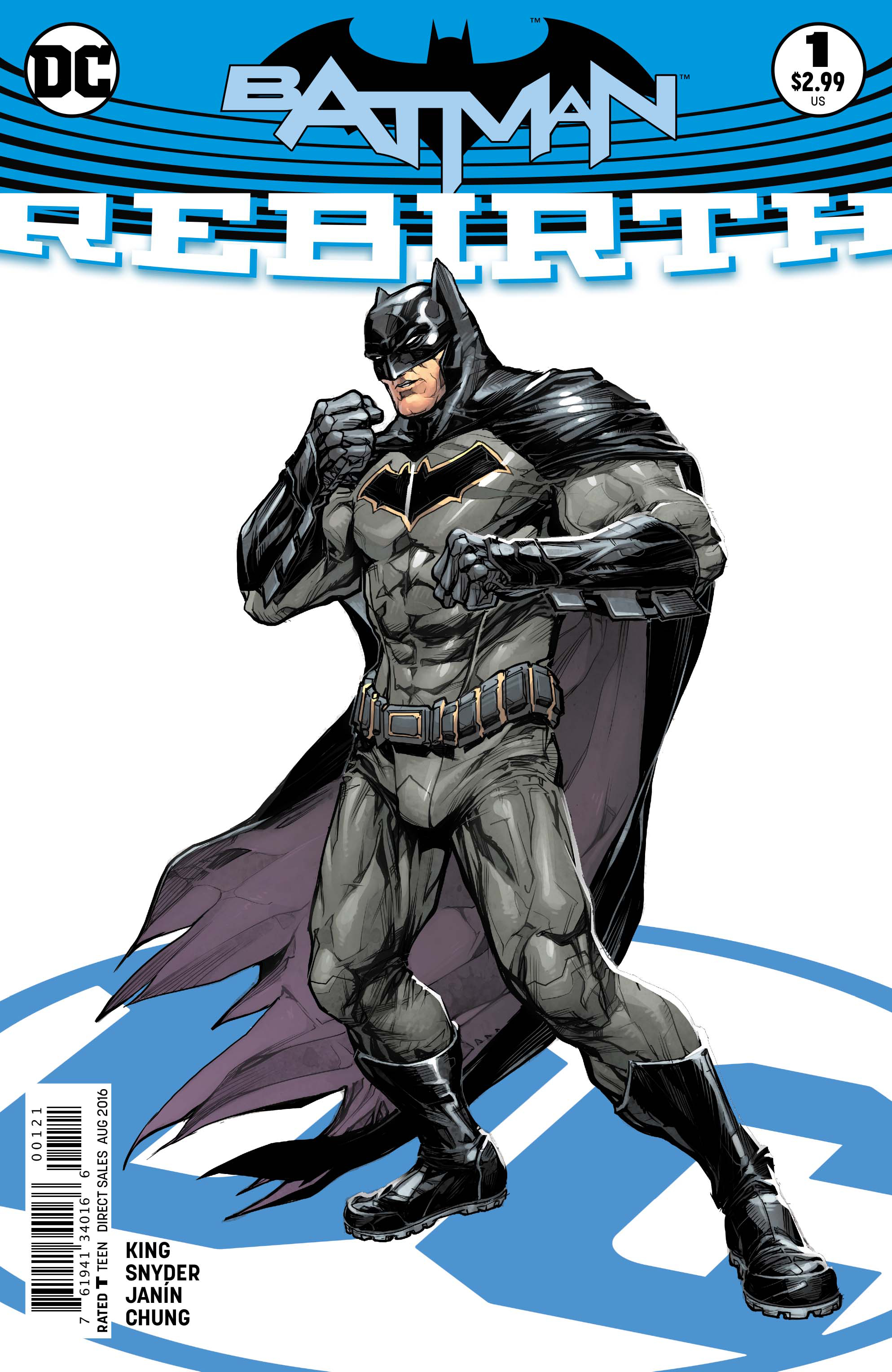 APR160285 - BATMAN REBIRTH #1 VAR ED - Previews World